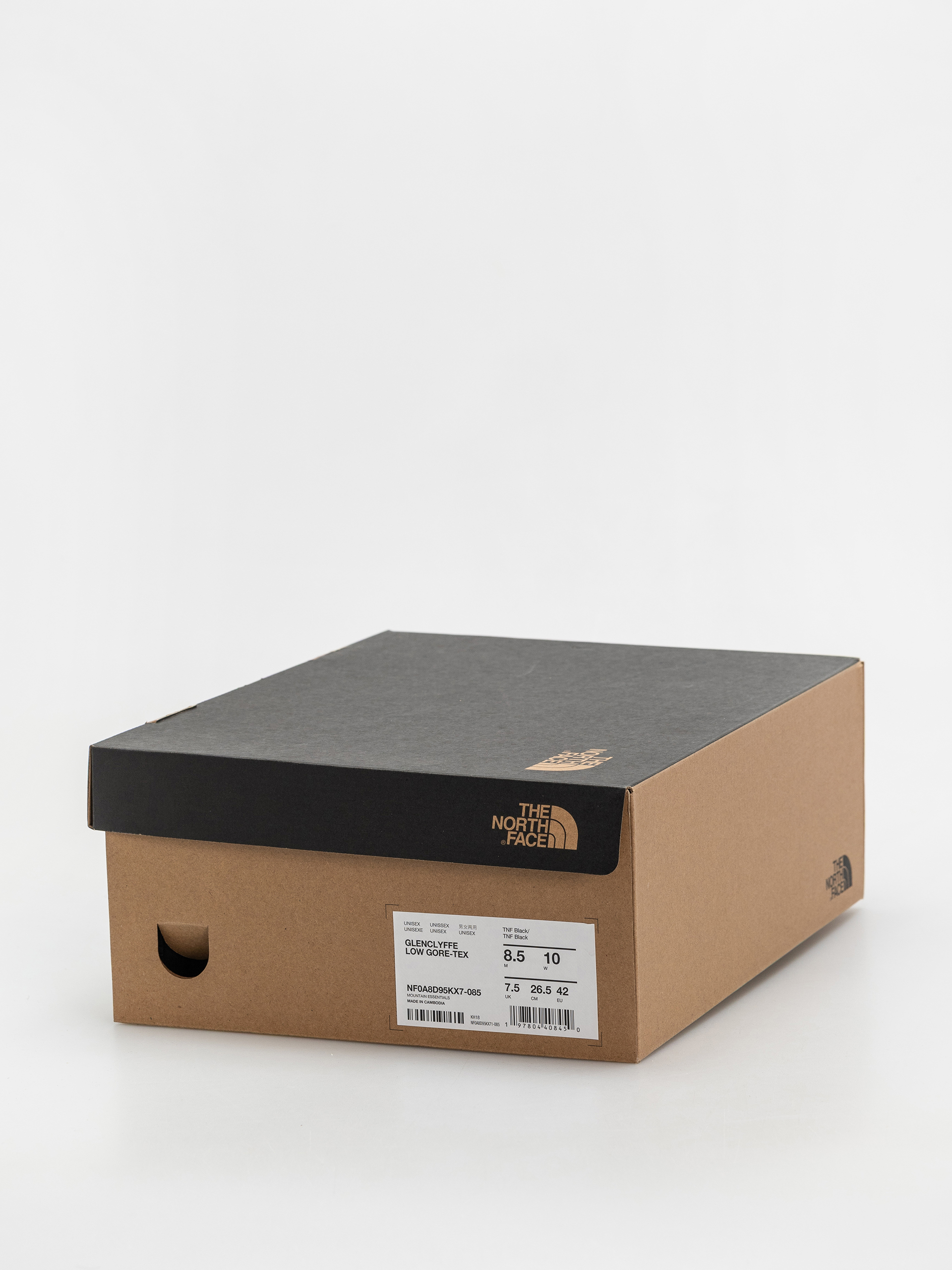 The North Face Glenclyffe Low Gore Tex Cipők (tnf black/tnf black)