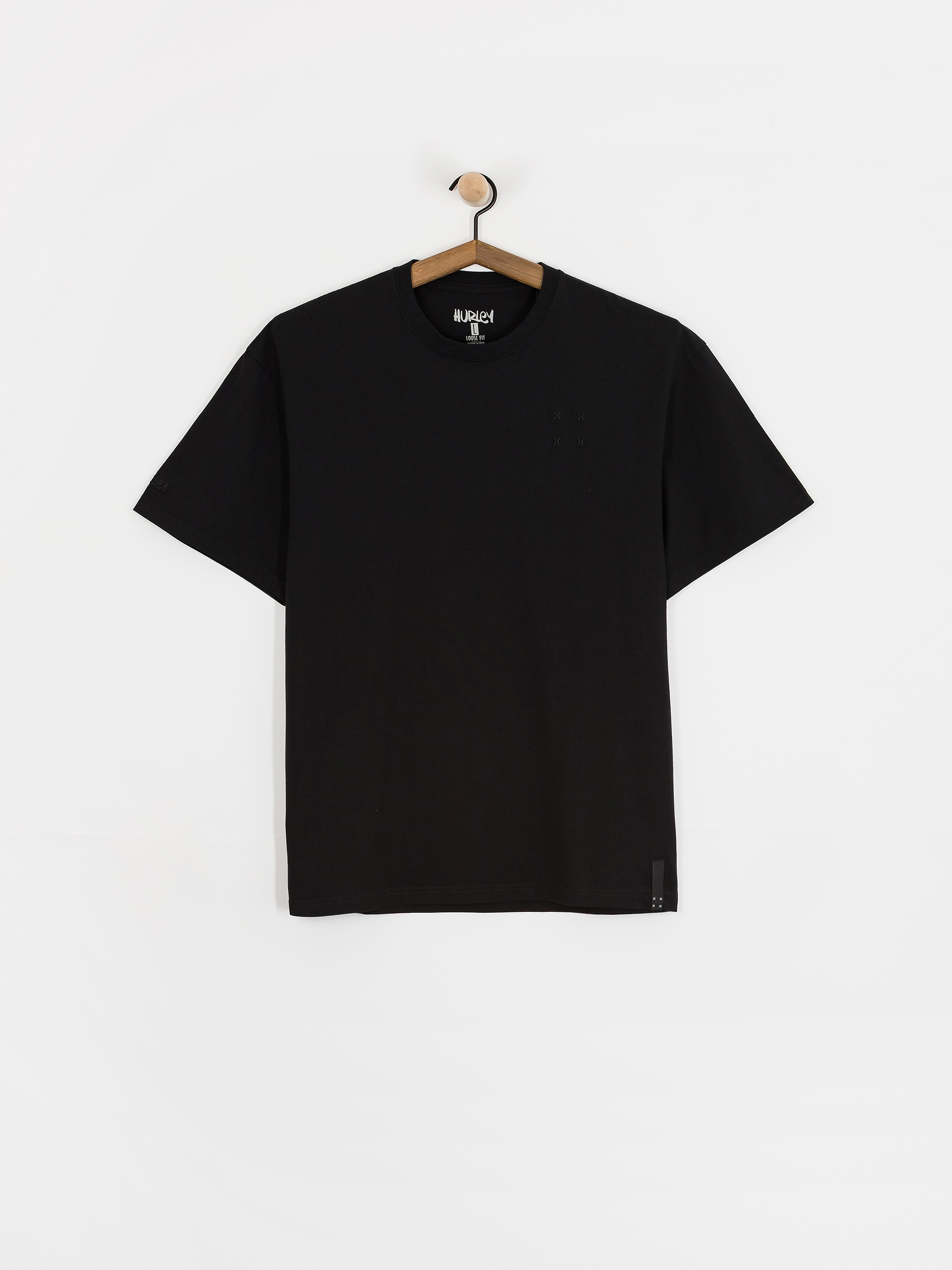 Hurley Bcnk8 Washed Póló (black)