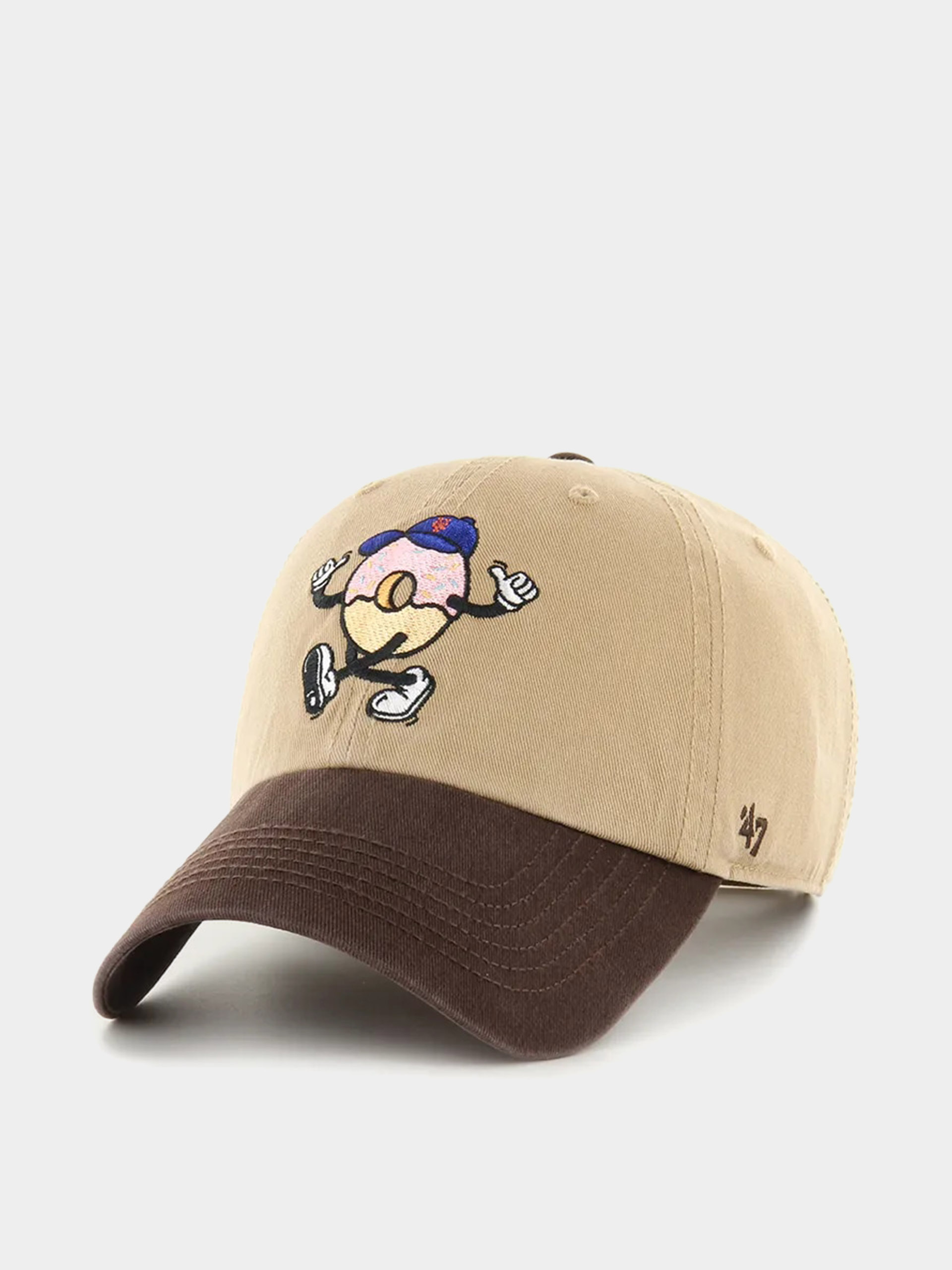 Baseball sapka 47 Brand MLB New York Mets Khaki Cartoon Icon
