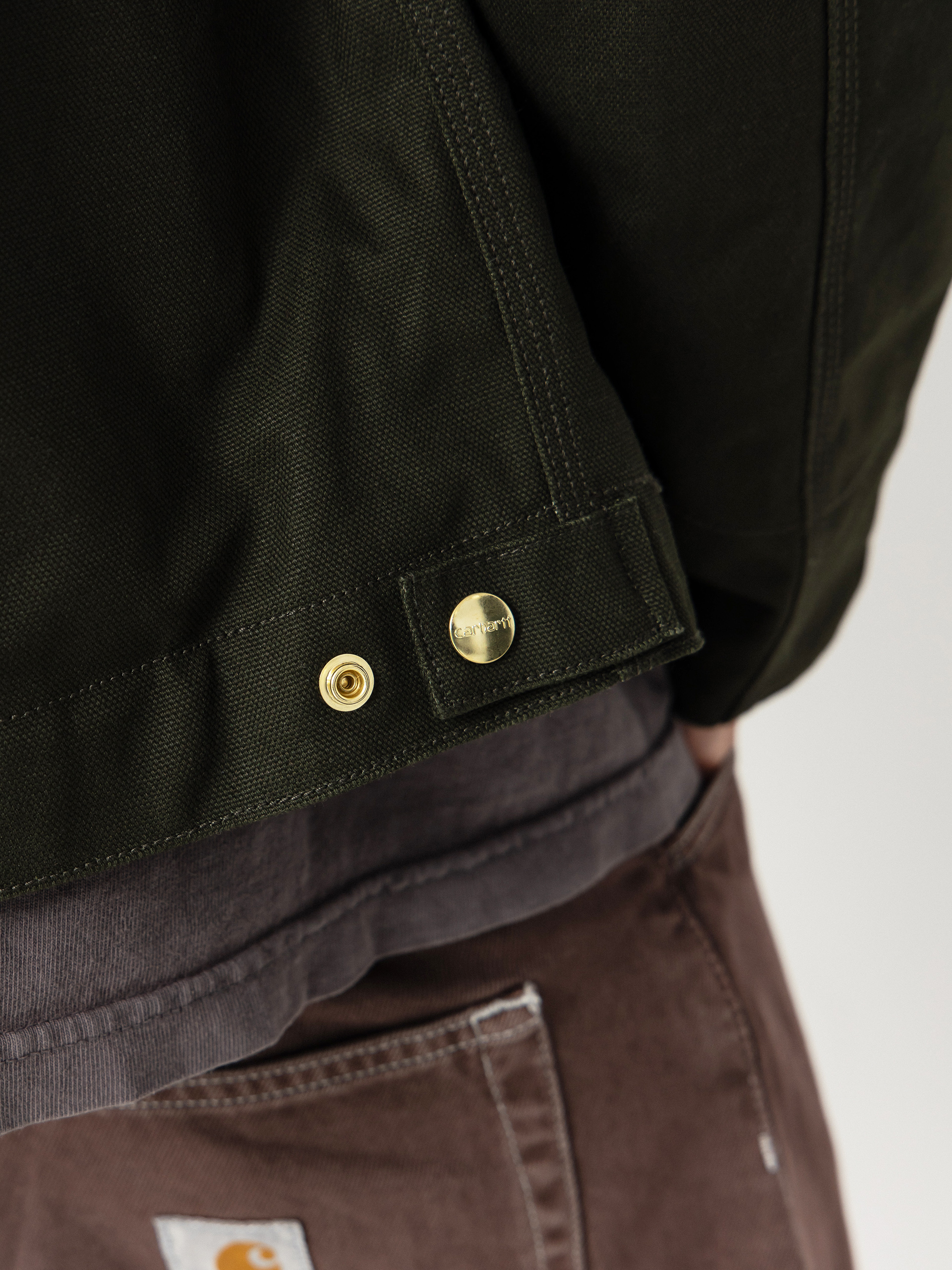 Dzseki Carhartt WIP Detroit (olive/black/rigid)