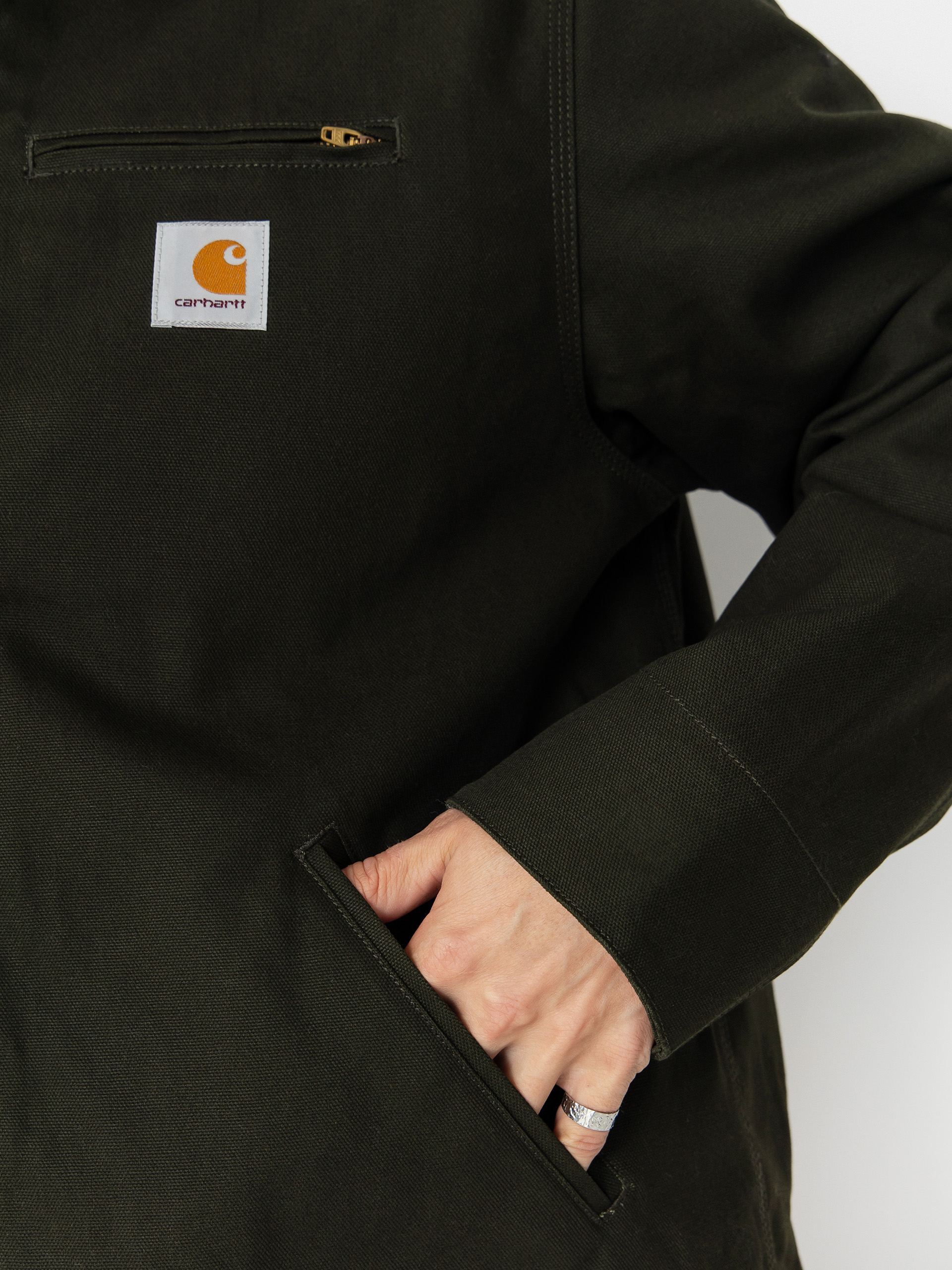 Dzseki Carhartt WIP Detroit (olive/black/rigid)