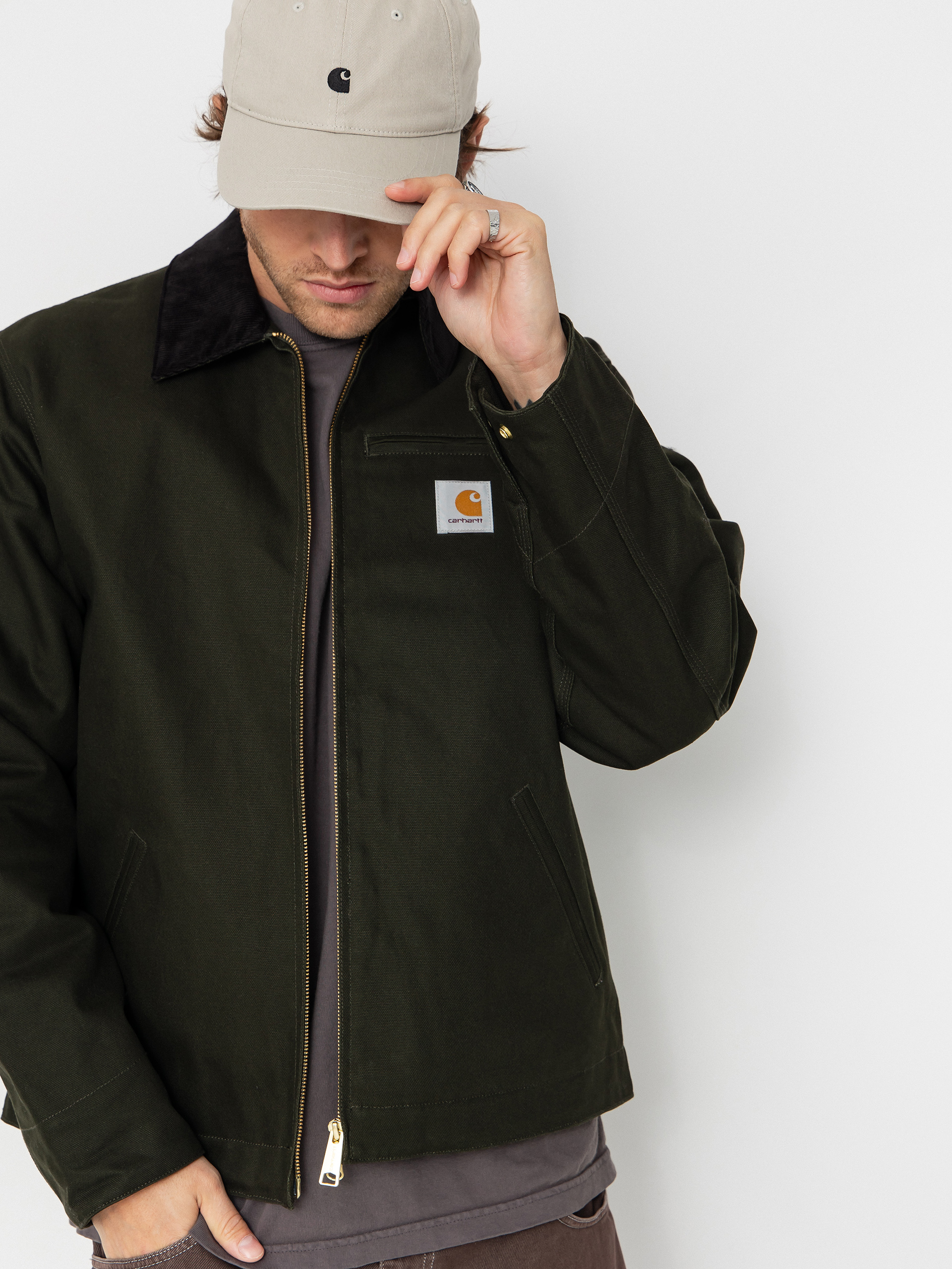 Dzseki Carhartt WIP Detroit (olive/black/rigid)