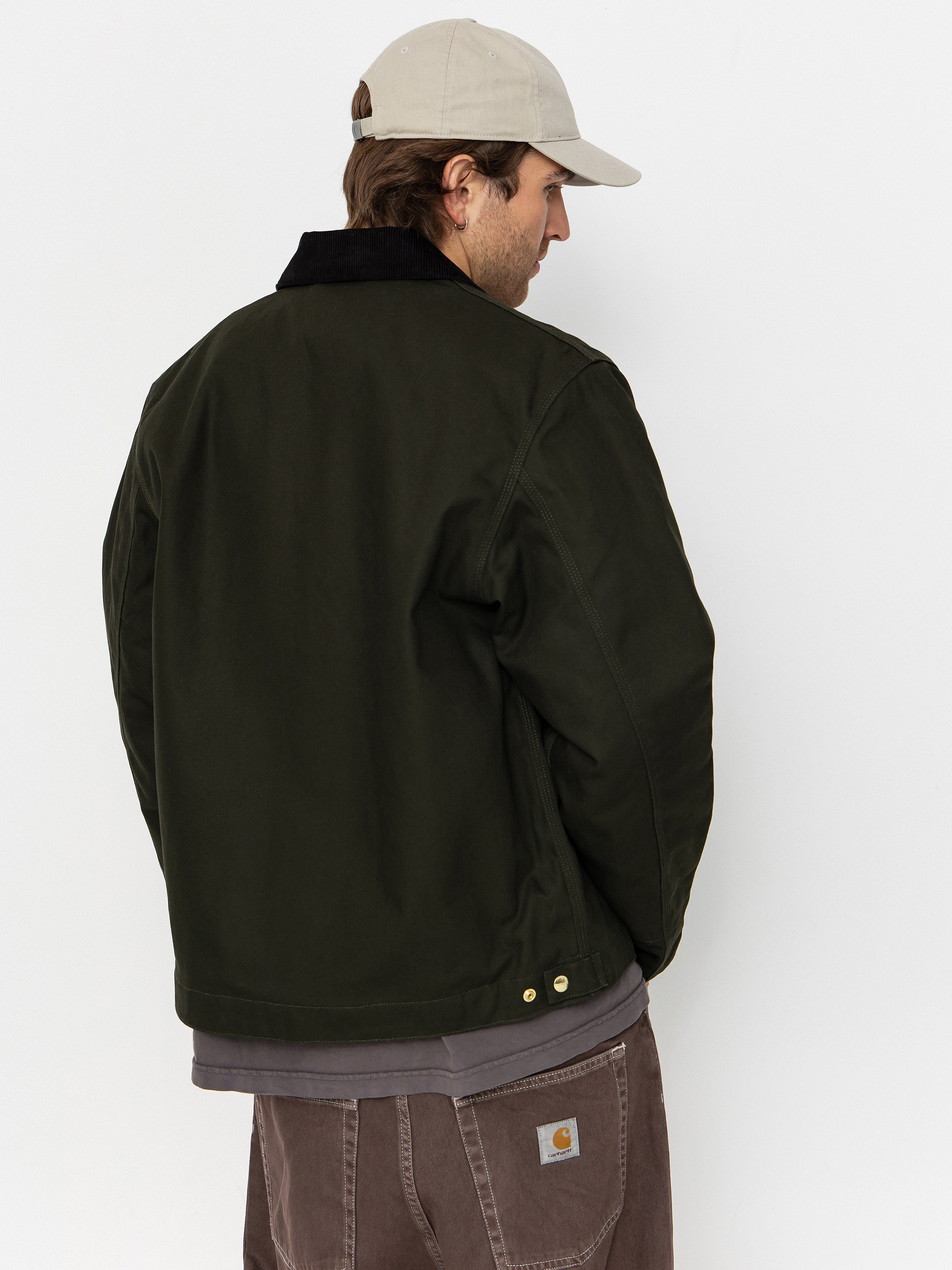 Dzseki Carhartt WIP Detroit (olive/black/rigid)