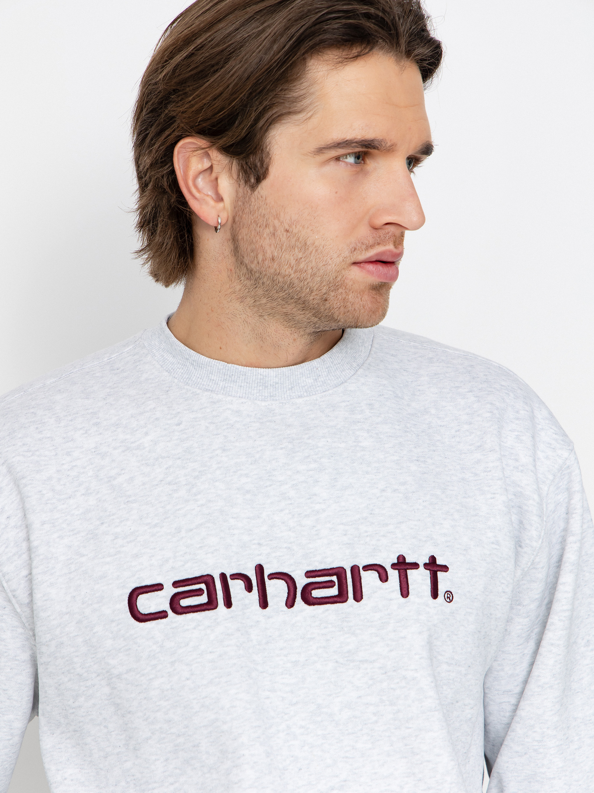 Pulóver Carhartt WIP Carhartt (ash heather/rondo)