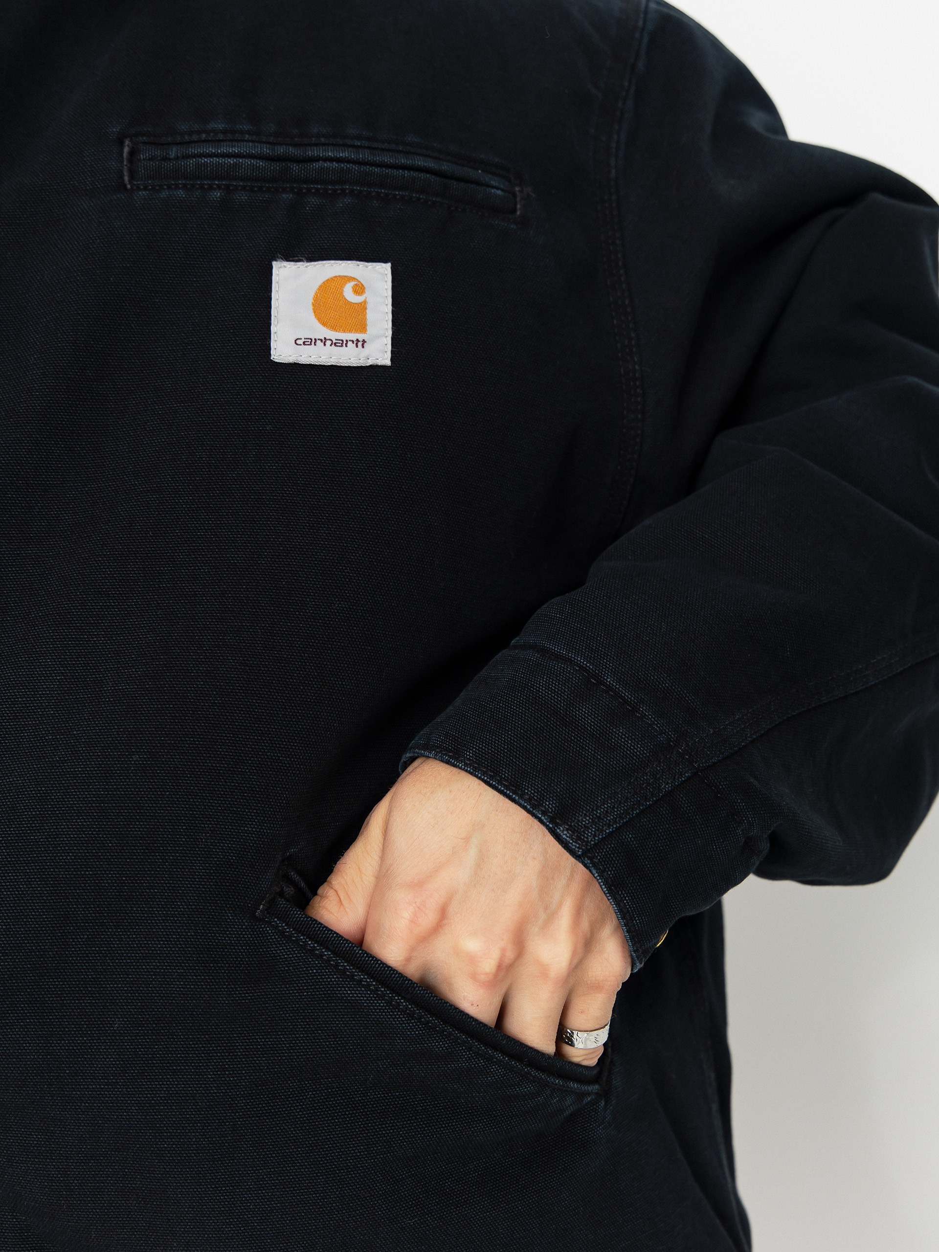 Dzseki Carhartt WIP OG Detroit (black/black/stone canvas)