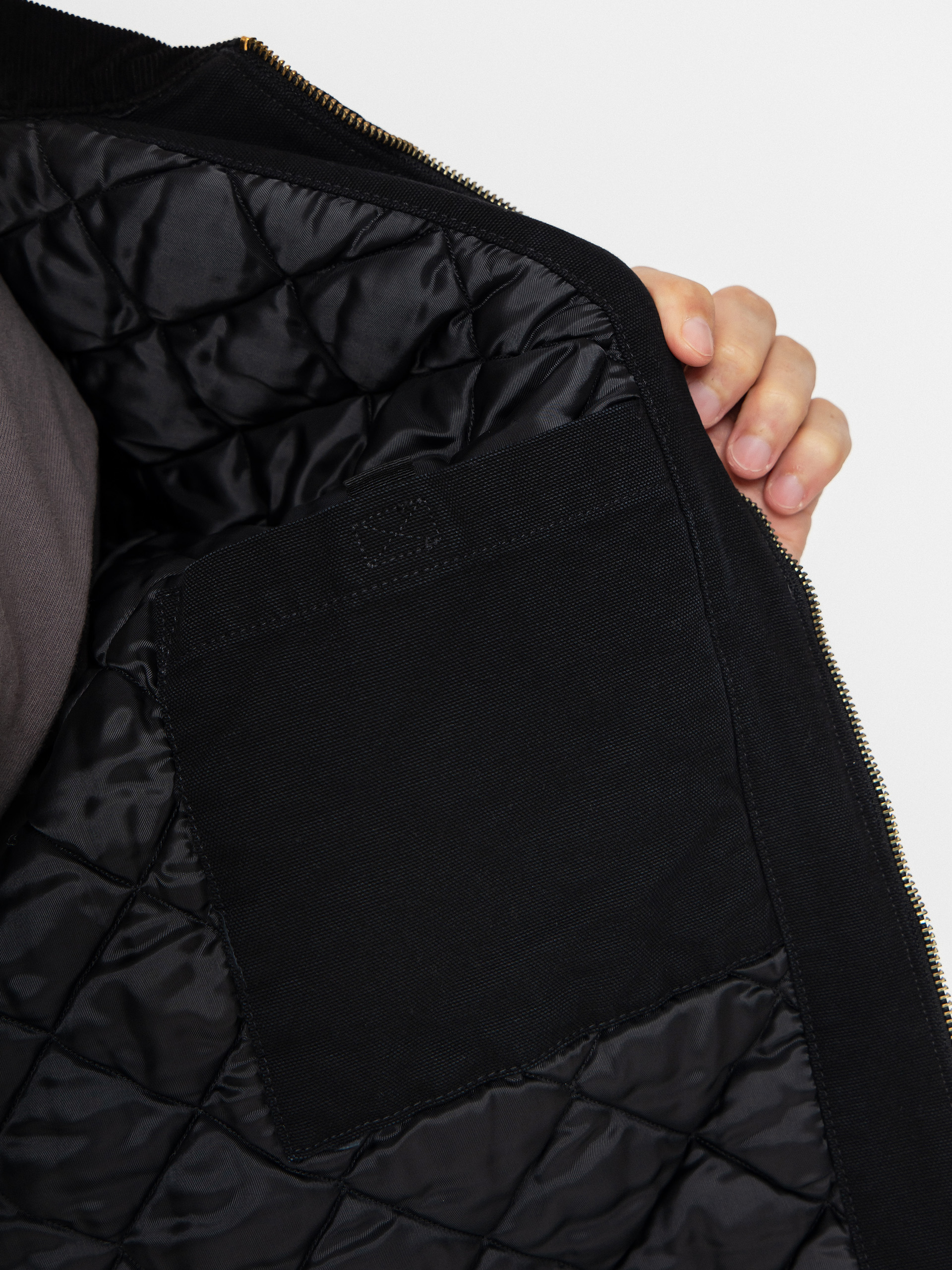 Dzseki Carhartt WIP OG Detroit (black/black/stone canvas)