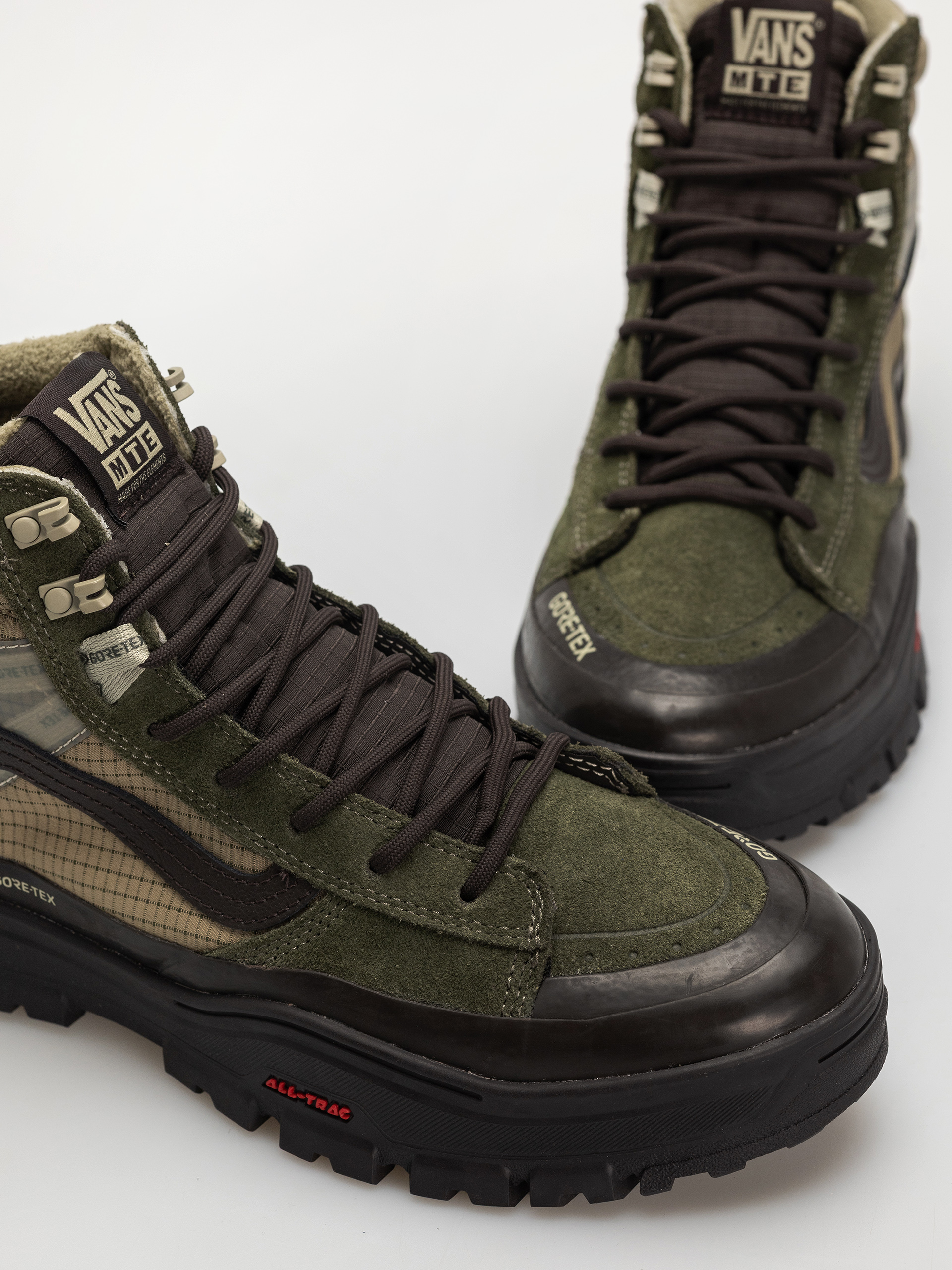 Vans Mte Sk8 Hi Gore Tex Insulated Cipők (dark green/dark brown)