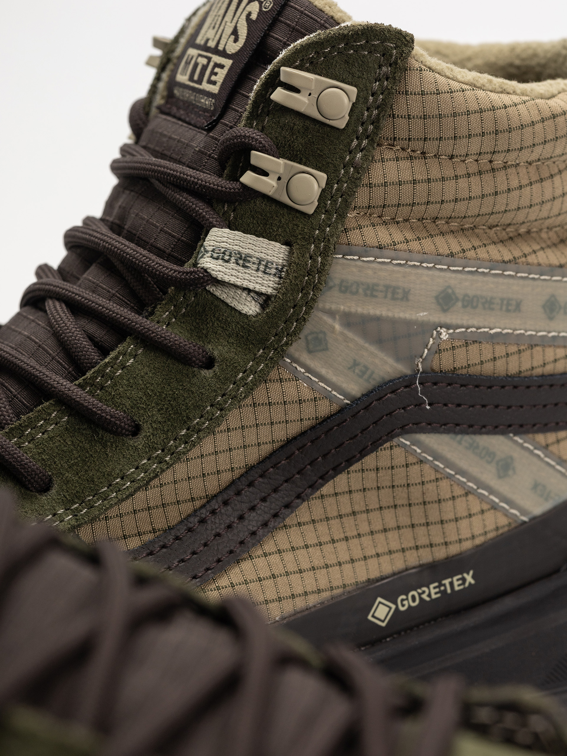 Vans Mte Sk8 Hi Gore Tex Insulated Cipők (dark green/dark brown)