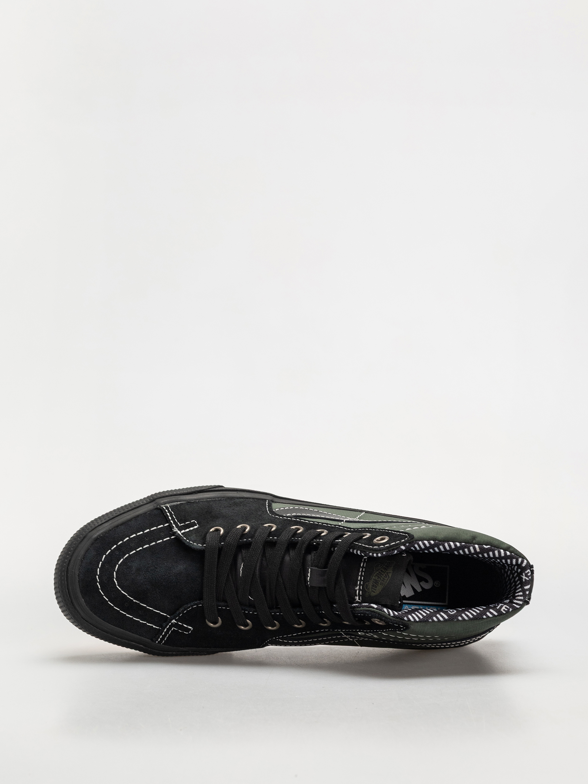 Vans Sk8 Hi Gore Tex Cipők (outdoor black/green)
