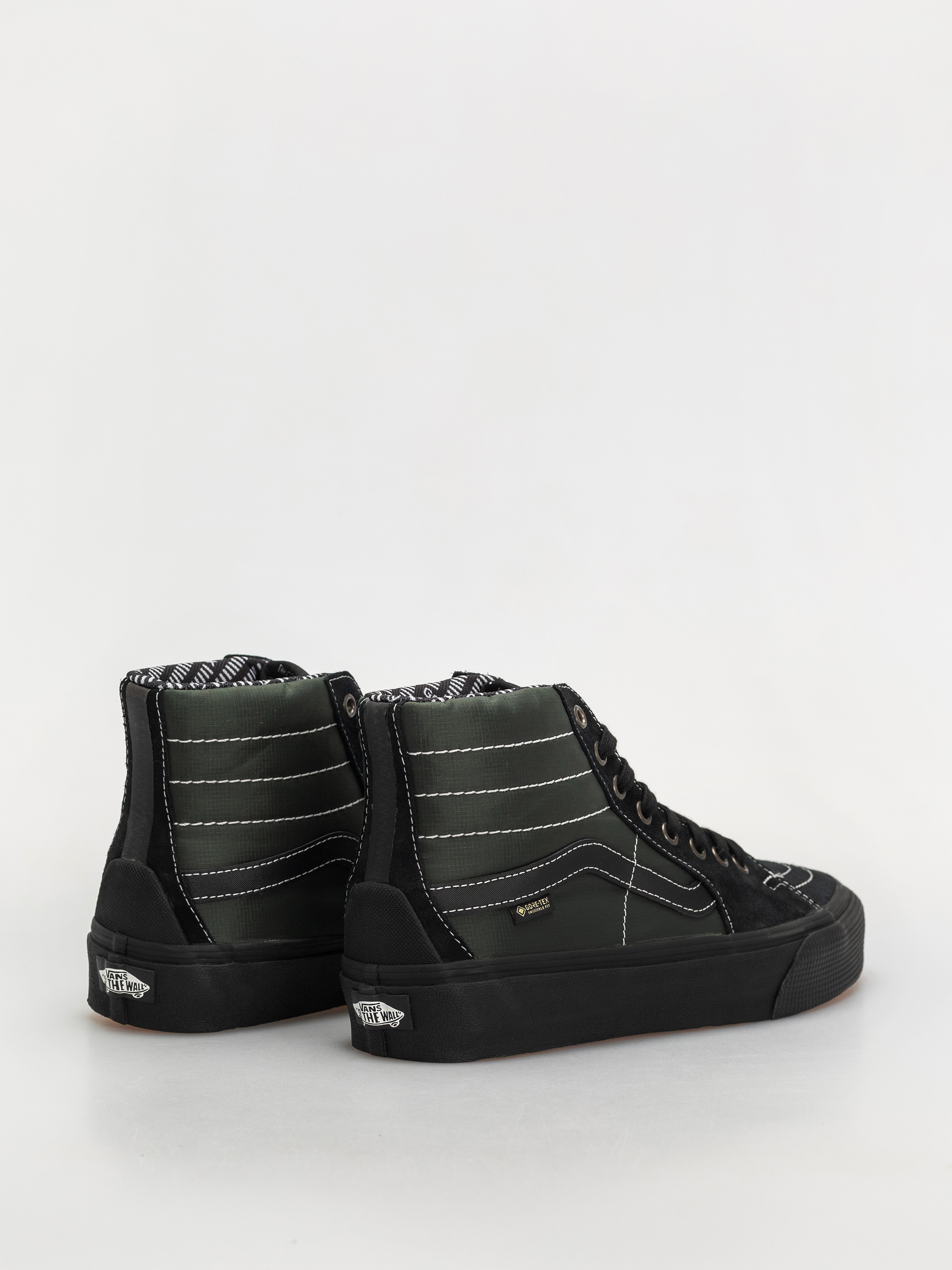 Vans Sk8 Hi Gore Tex Cipők (outdoor black/green)