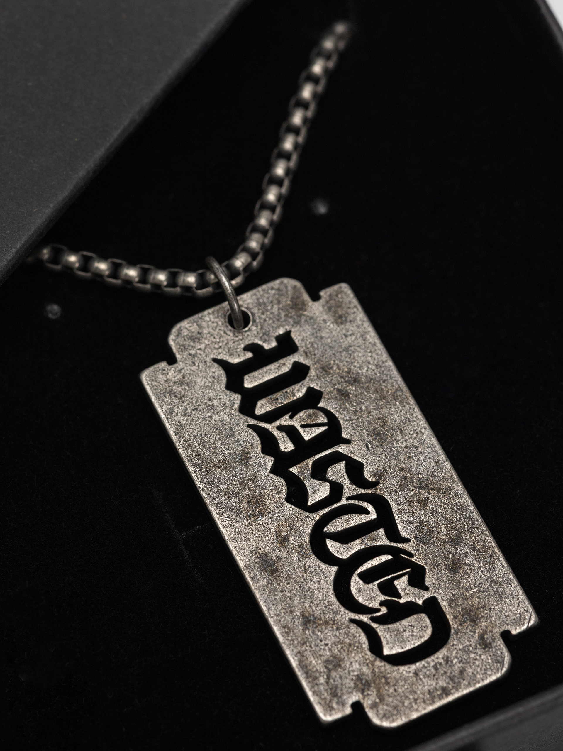 Wasted Paris Sharp Necklace Akcesoria (silver)