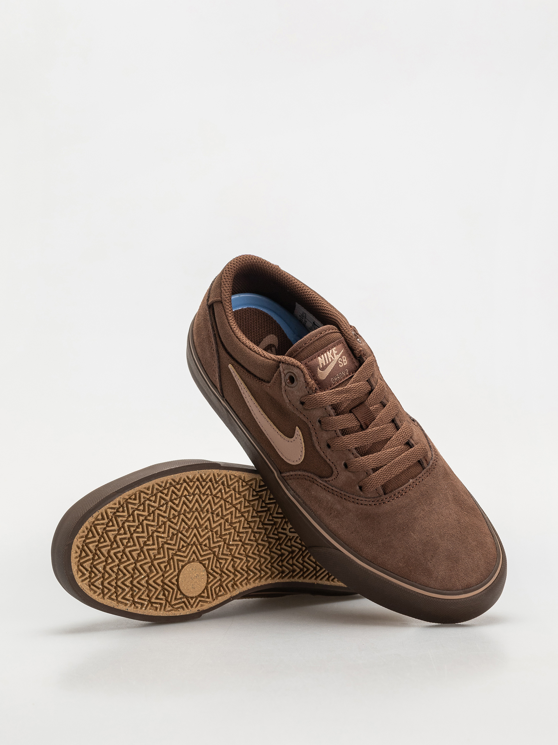 Nike SB Chron 2 Cipők (fauna brown/desert dust baroque brown)