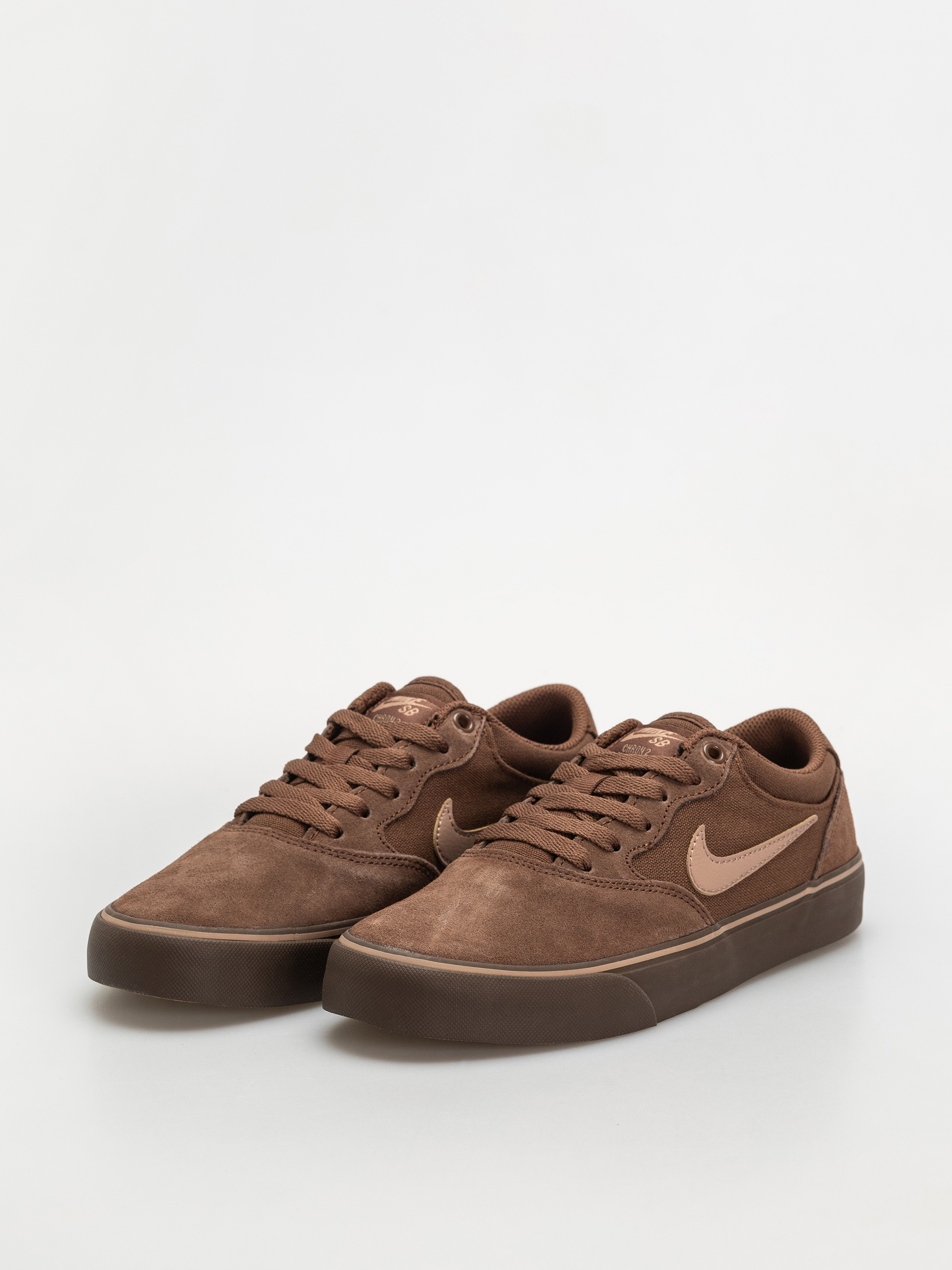 Nike SB Chron 2 Cipők (fauna brown/desert dust baroque brown)