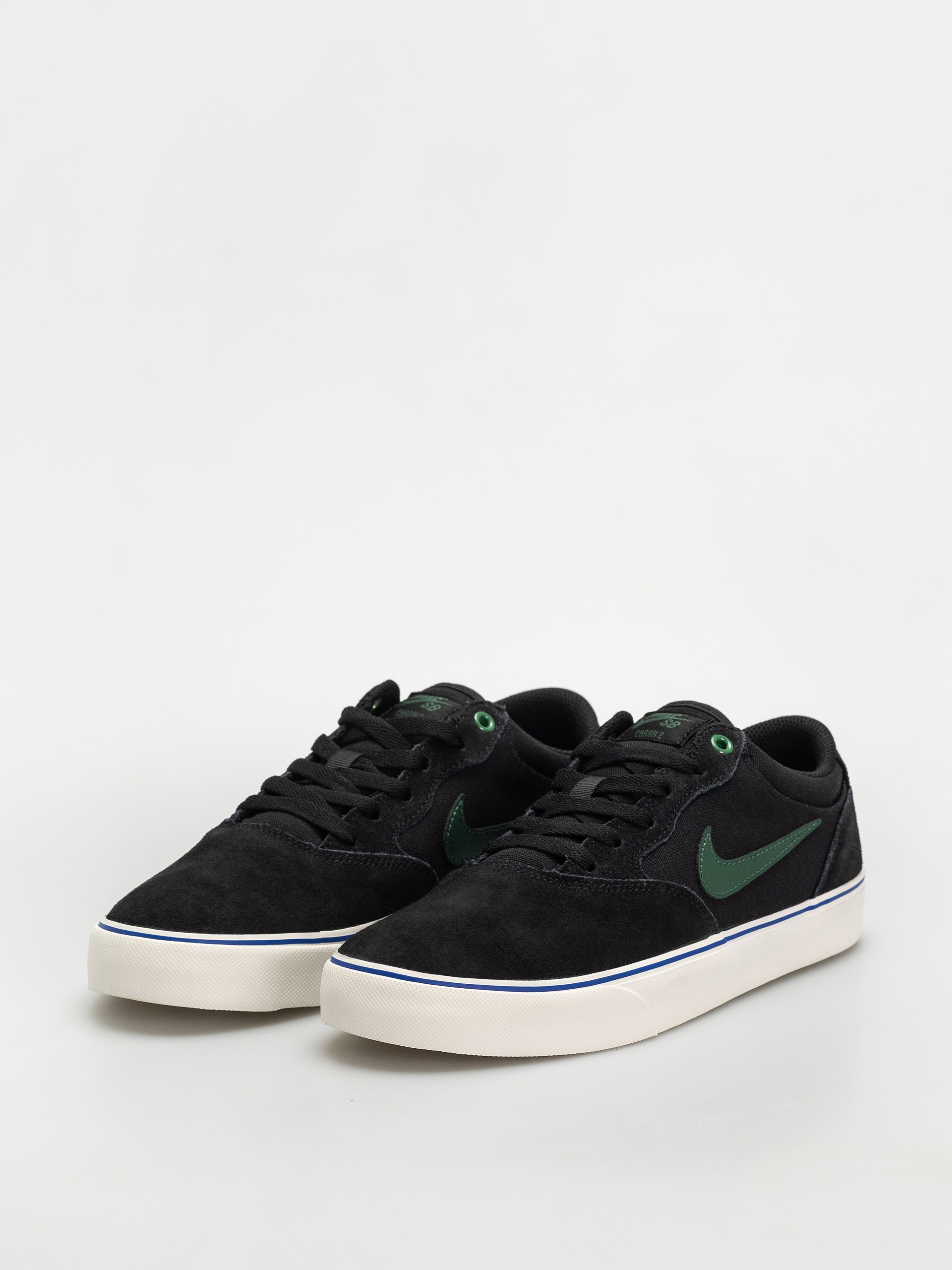 Nike SB Chron 2 Cipők (black/fir sail racer blue)