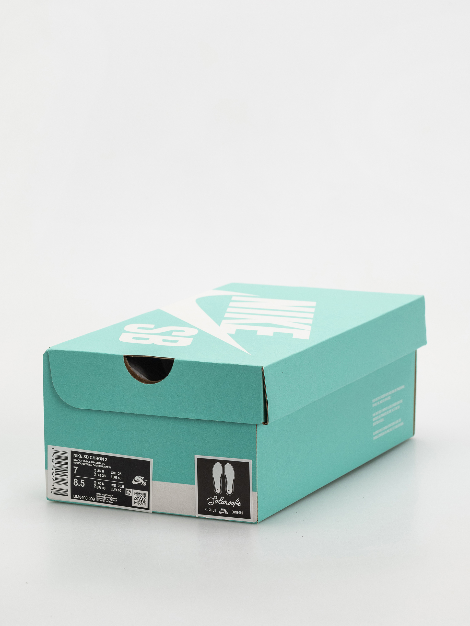 Nike SB Chron 2 Cipők (black/fir sail racer blue)