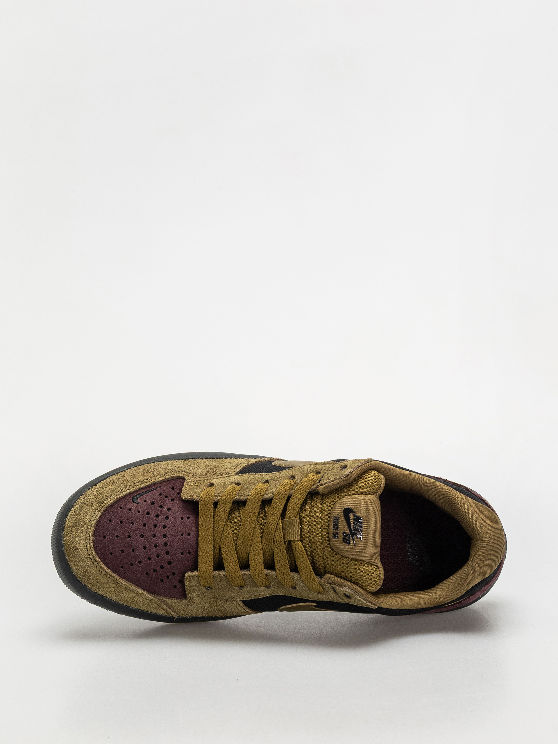 Nike SB Force 58 Cipők (black/olive flak burgundy crush off noir)