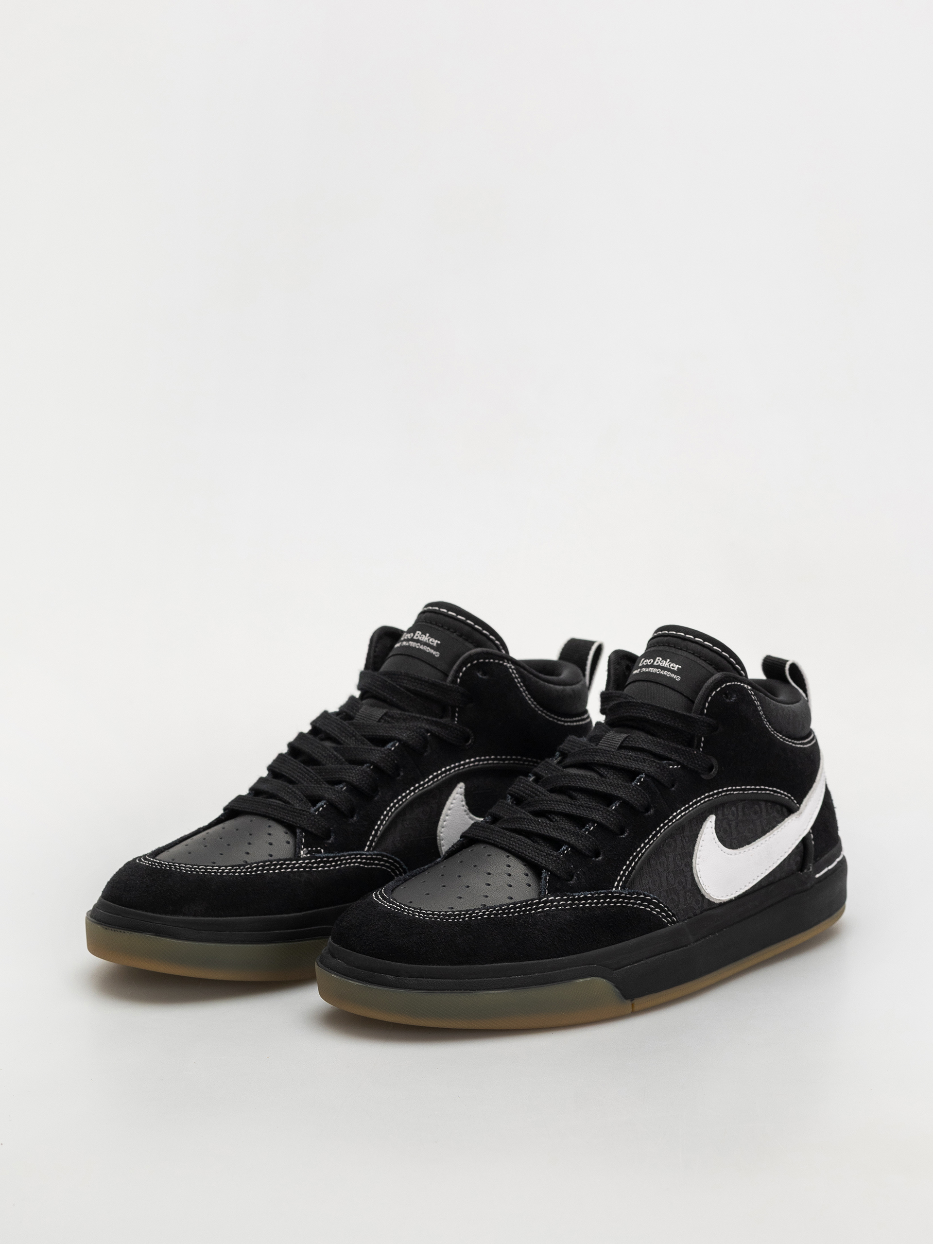 Cipők Nike SB React Leo (black/white black gum light brown)