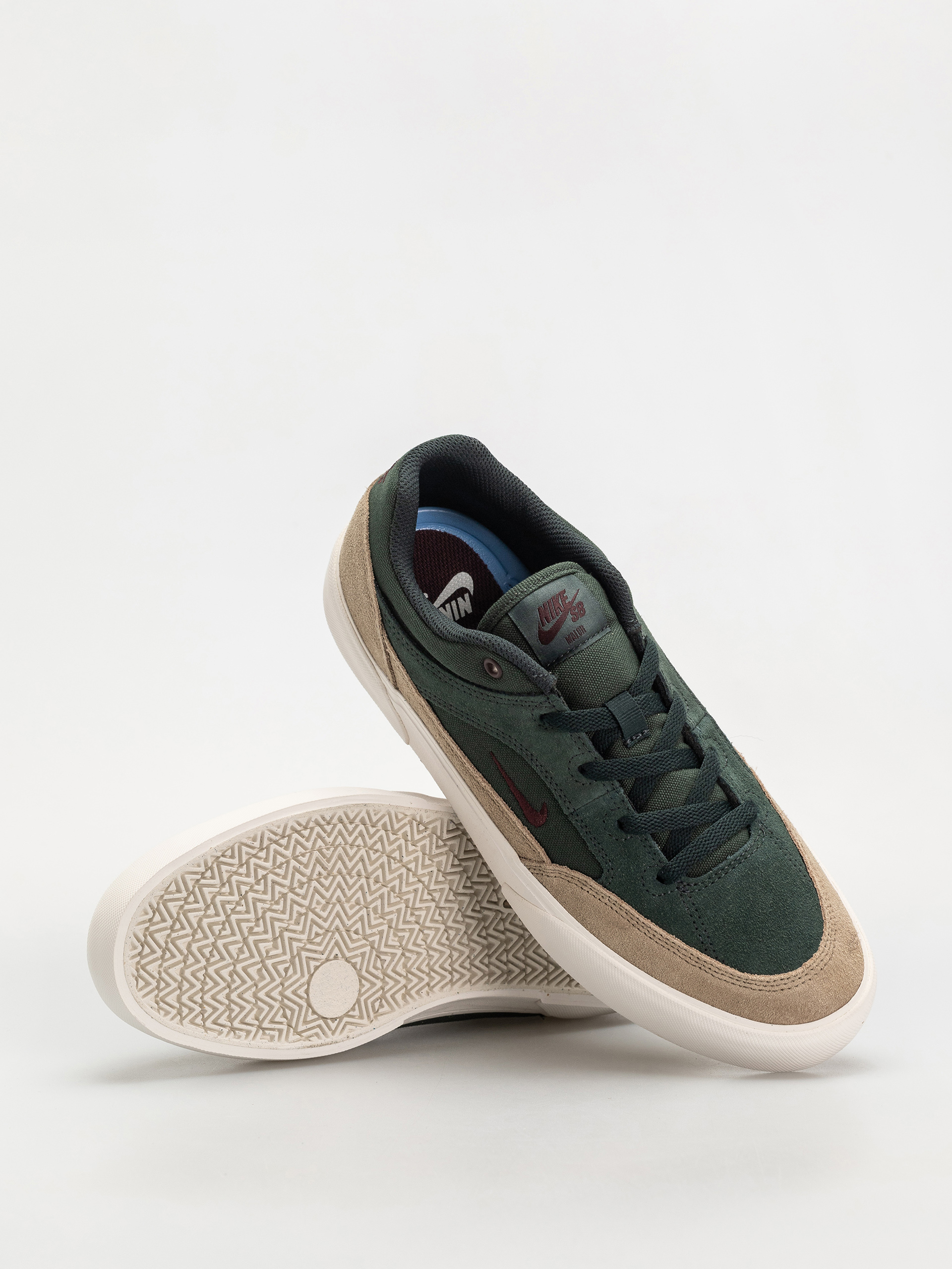 Cipők Nike SB Malor (seaweed/burgundy crush khaki phantom)