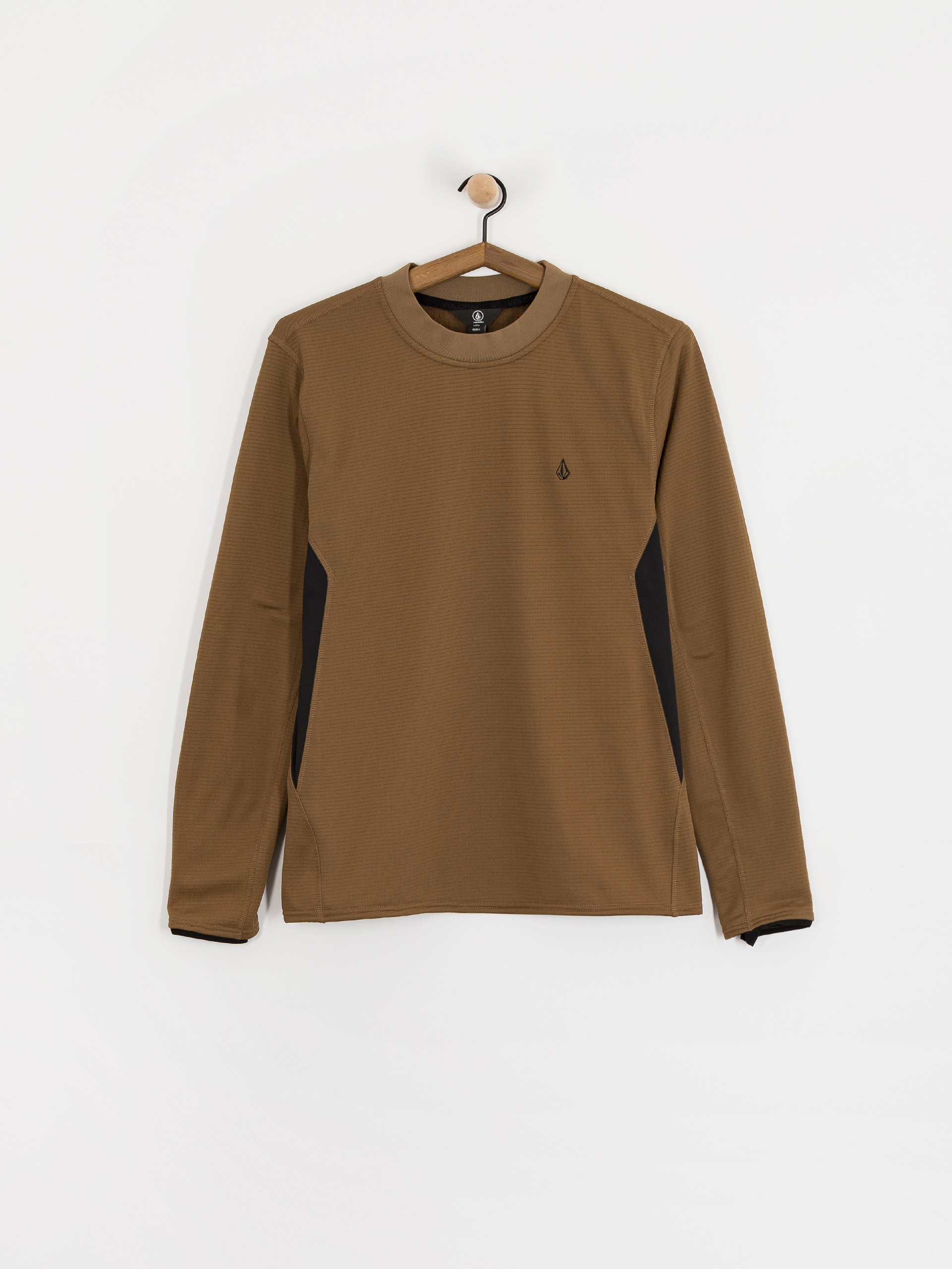 Volcom Gridlock Crew Neck Thermo pulóver (bronze)
