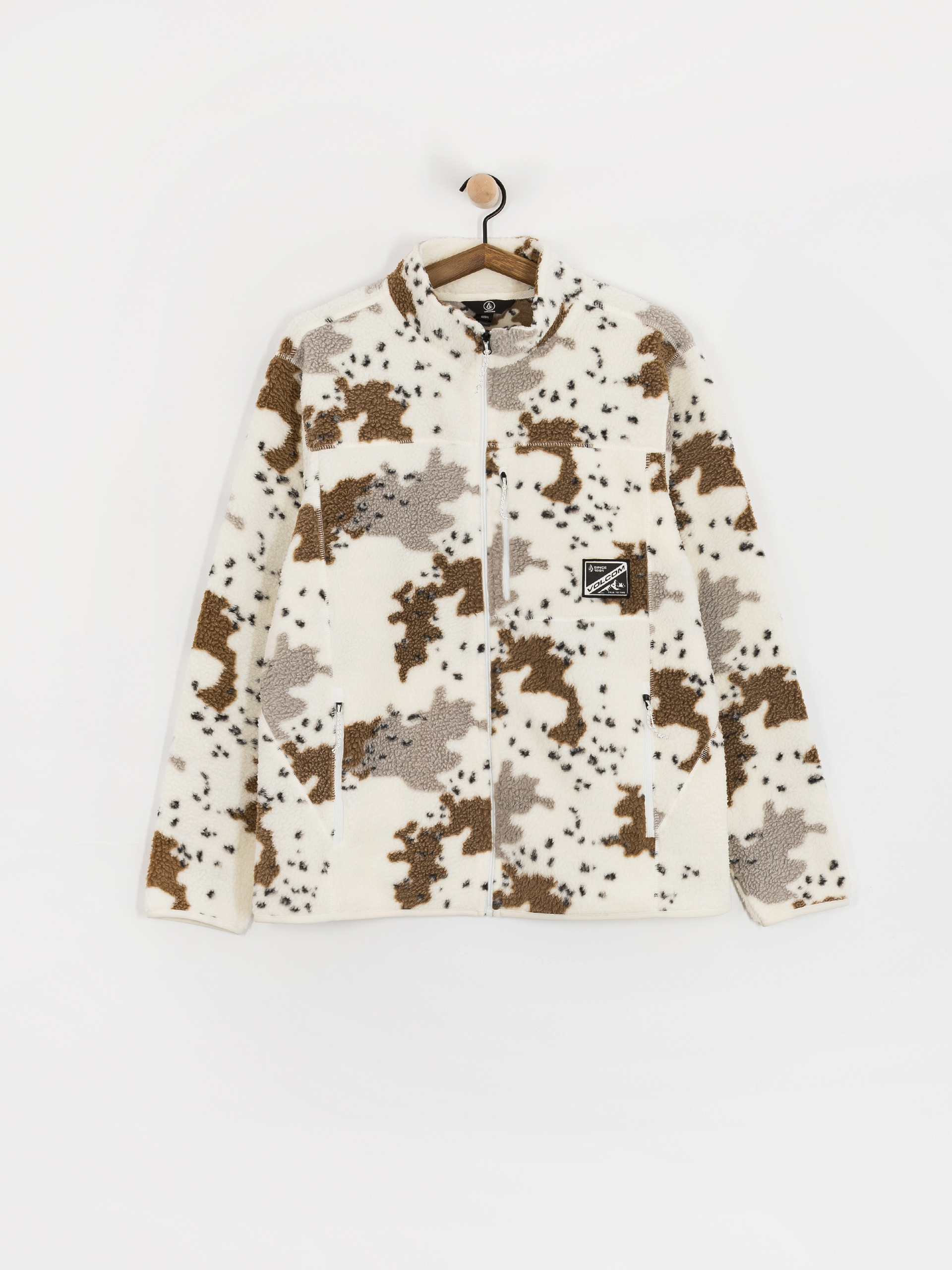 Volcom Nelson Sherpa ZHD Polár pulóver (white)