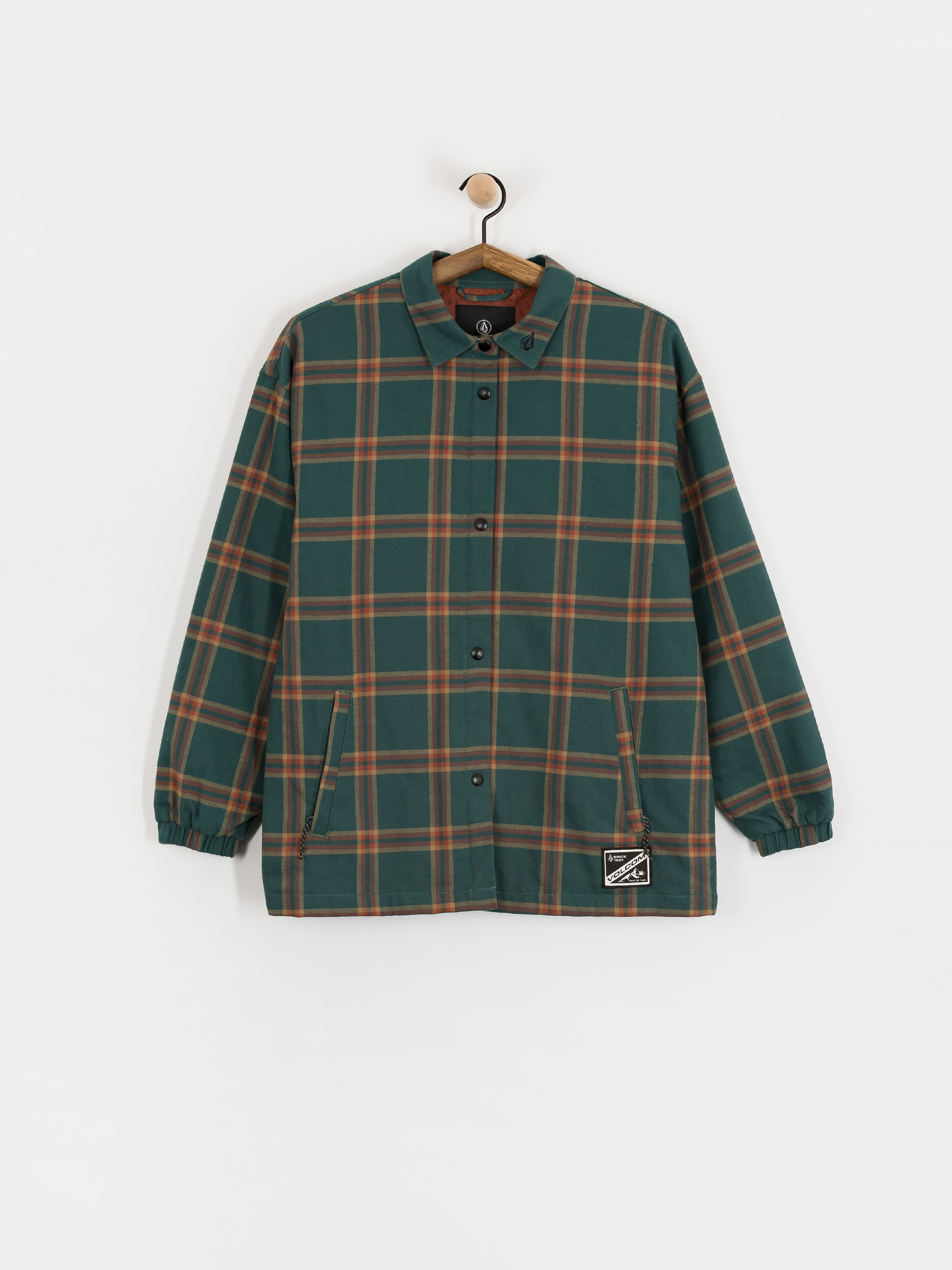 Női Volcom Ins Riding Flannel Dzseki (atlantic deep)