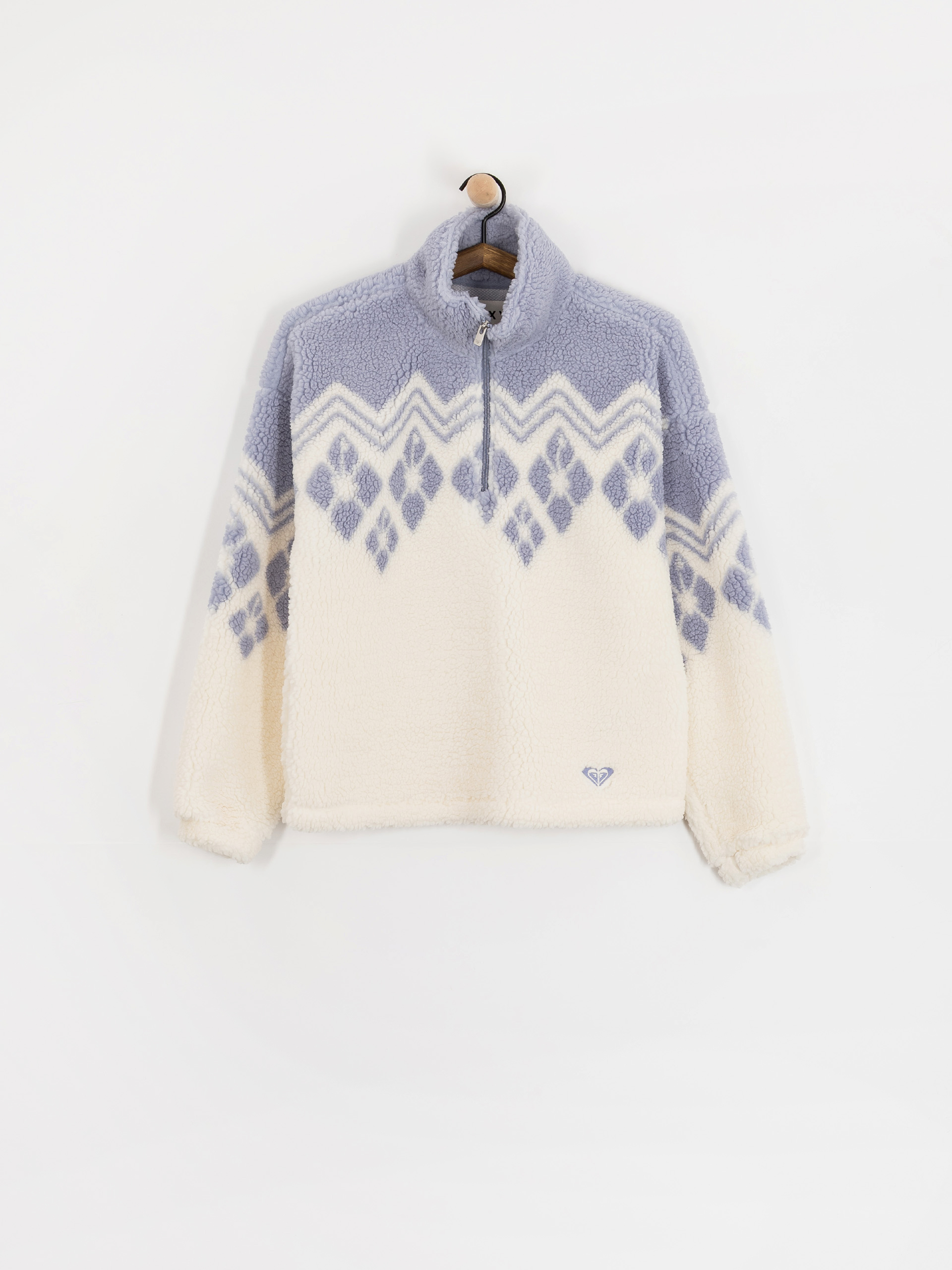 Női Roxy Mountain Story Polár pulóver (egret)