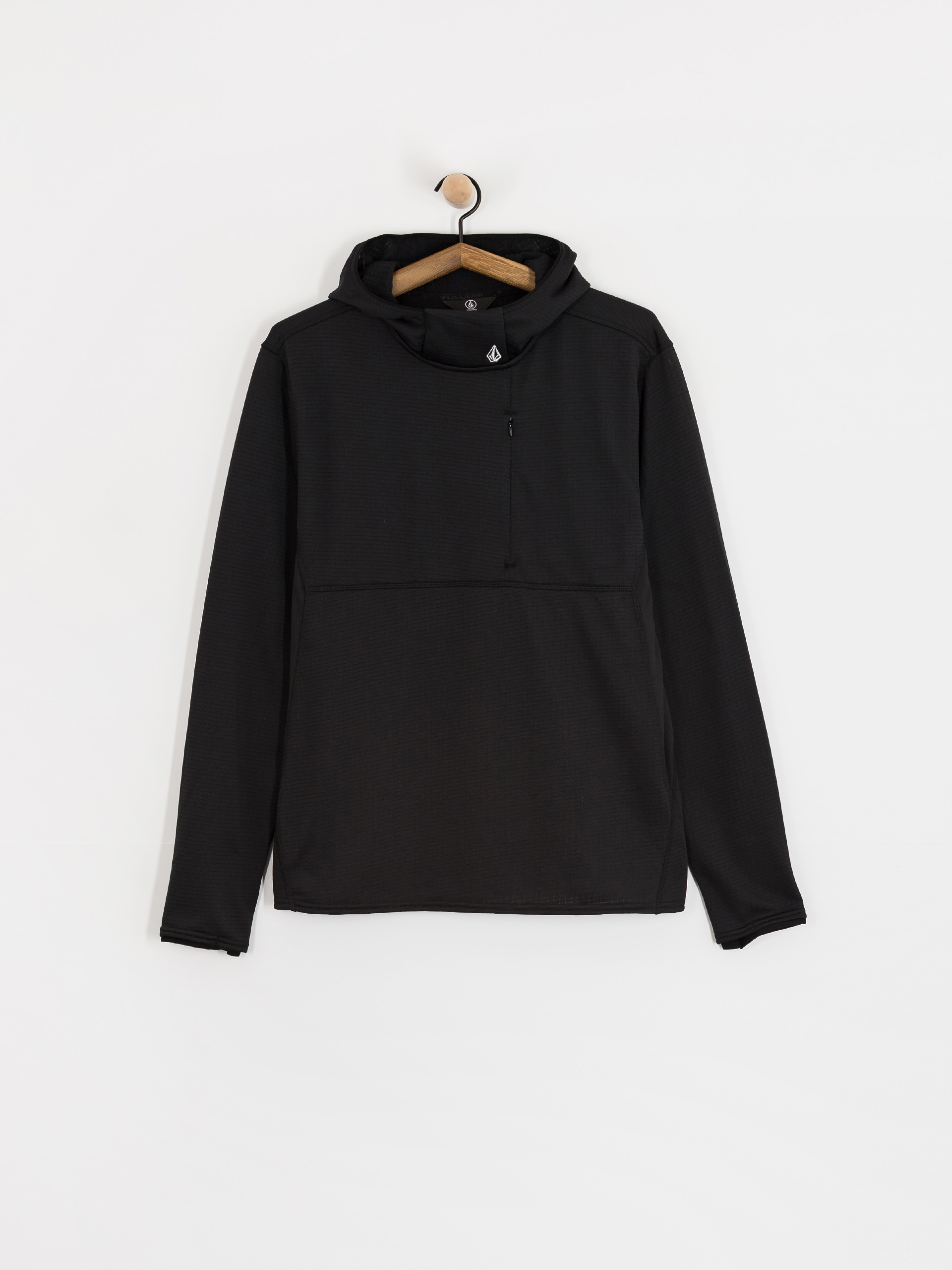 Volcom Gridlock HD Kapucnis pulóver (black)