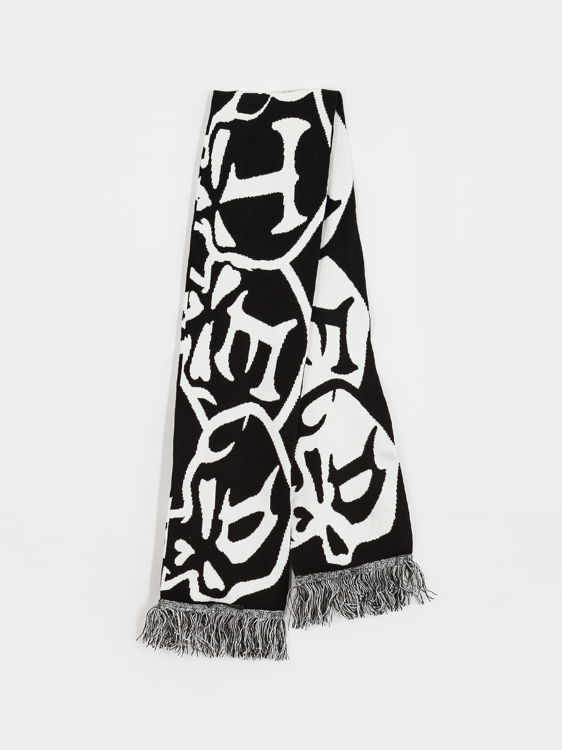 Wasted Paris Bury Scarf Akcesoria (black/white)