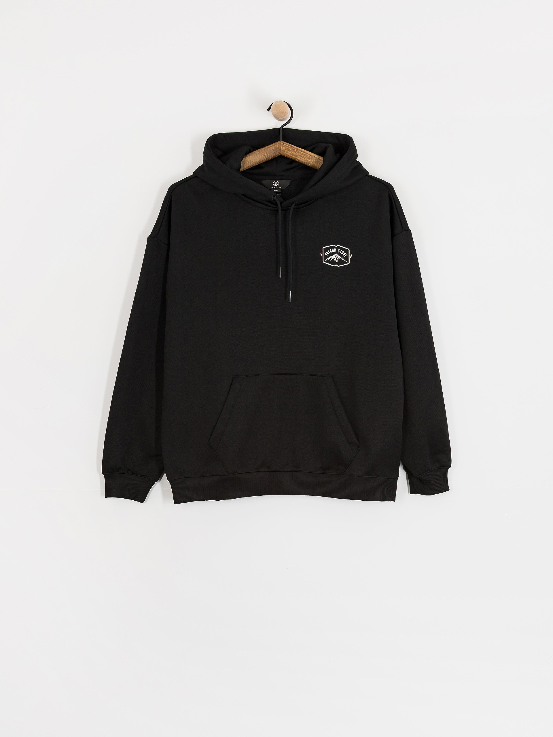 Volcom Essential Hydro HD Kapucnis pulóver Wmn (black)