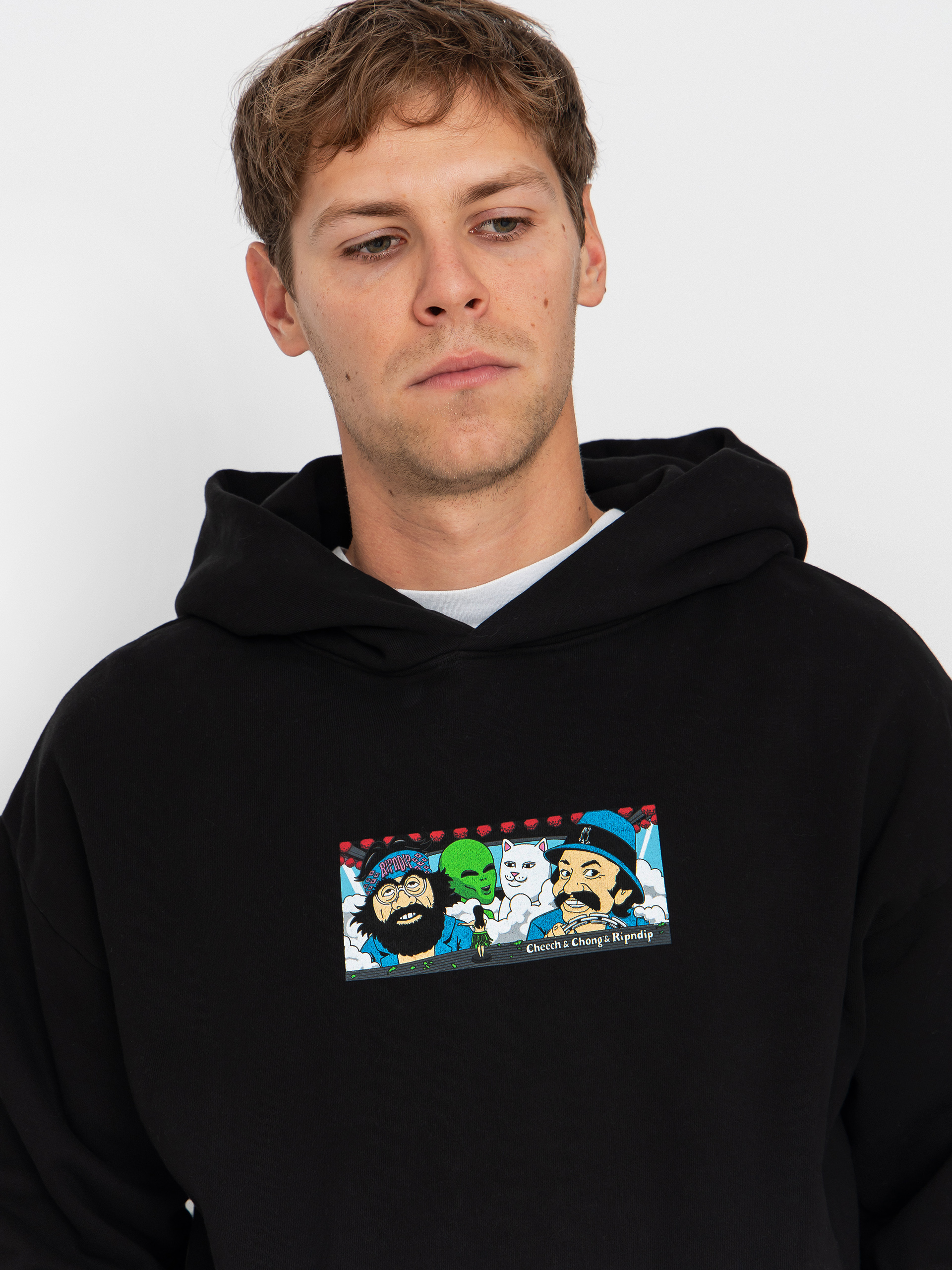 RipNDip Riders HD Kapucnis pulóver (black)
