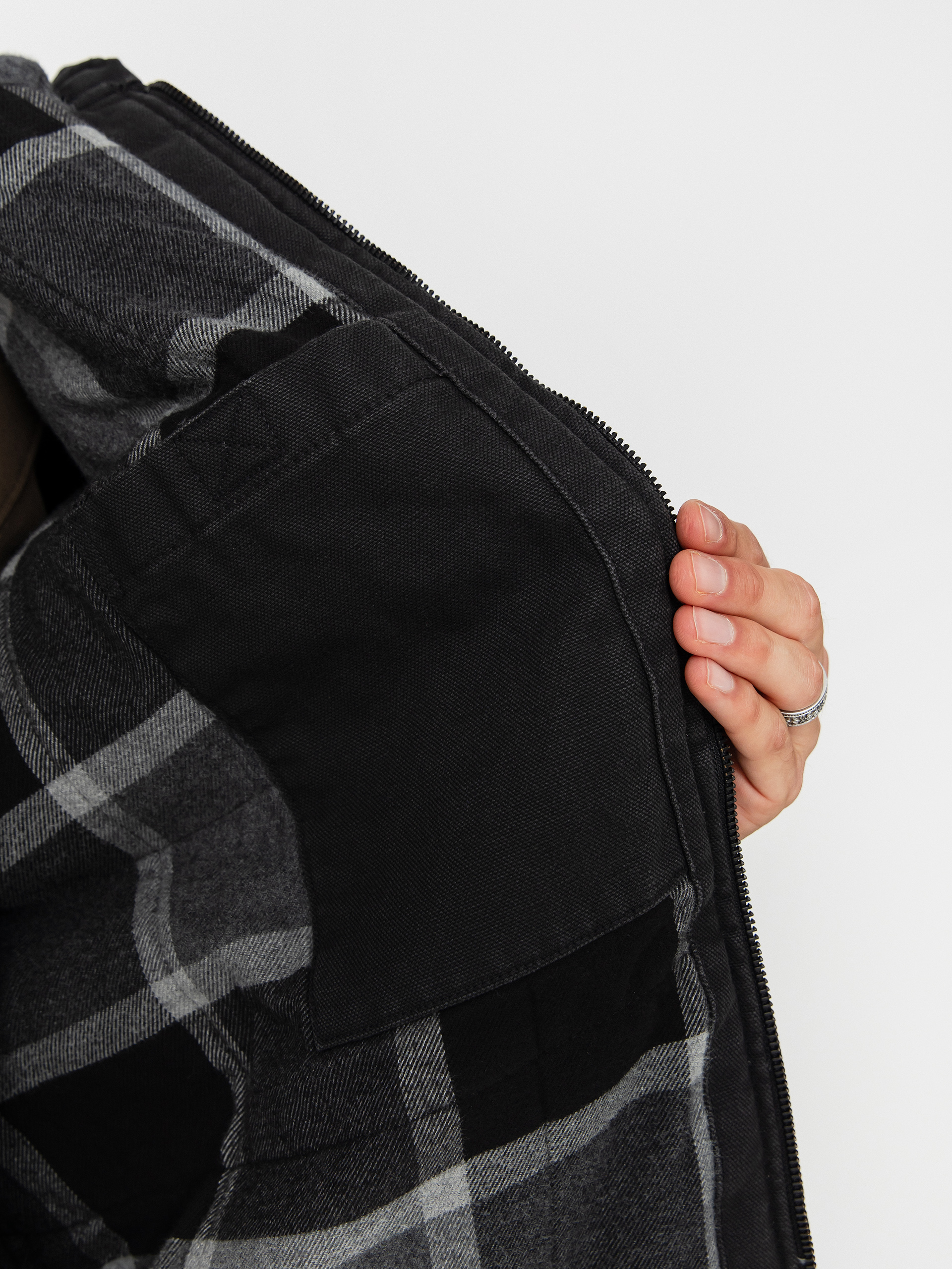 Vans Workwear Canvas Full Zip Dzseki (black)