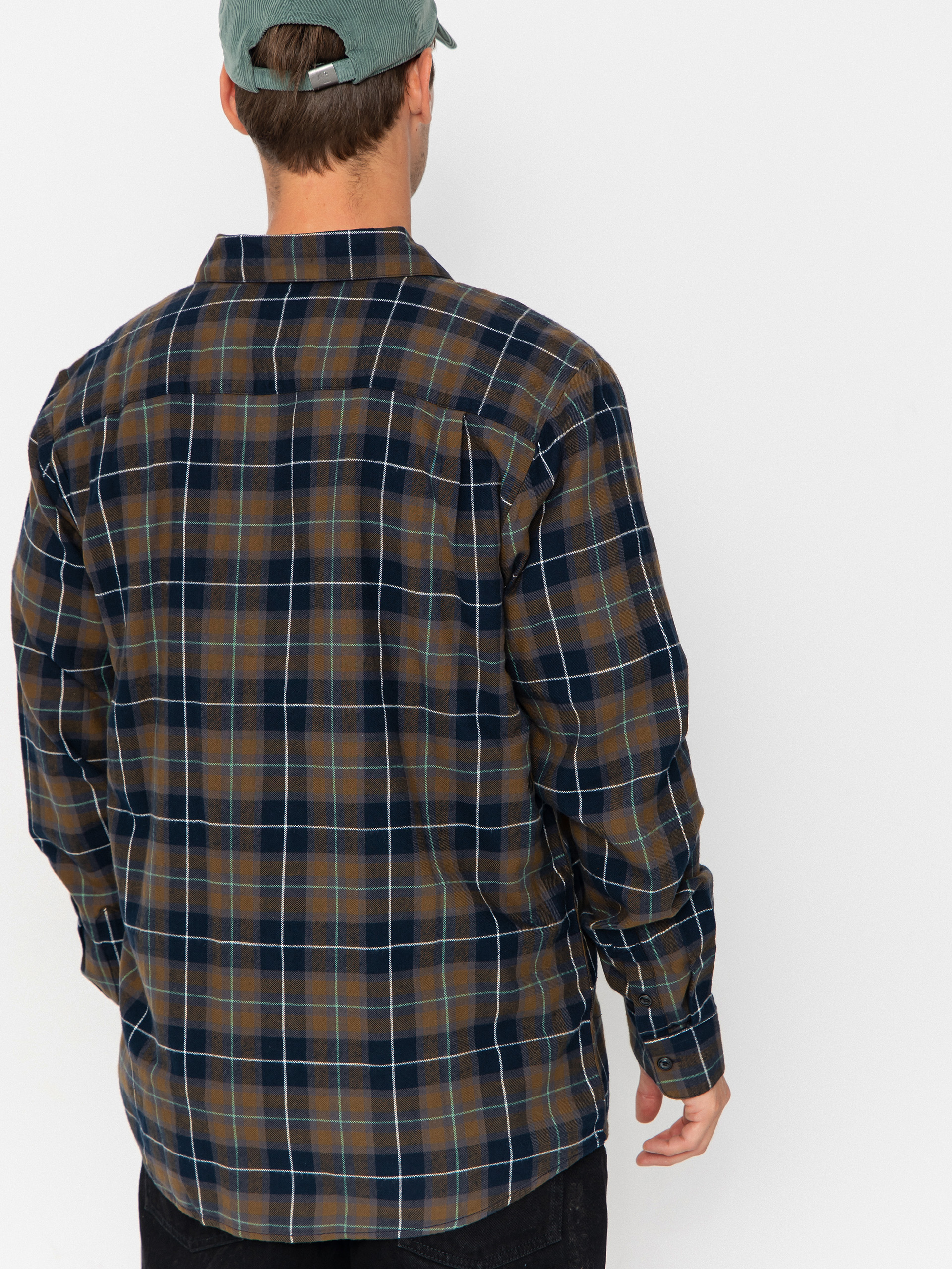 Volcom Caden Plaid Ing (navy)