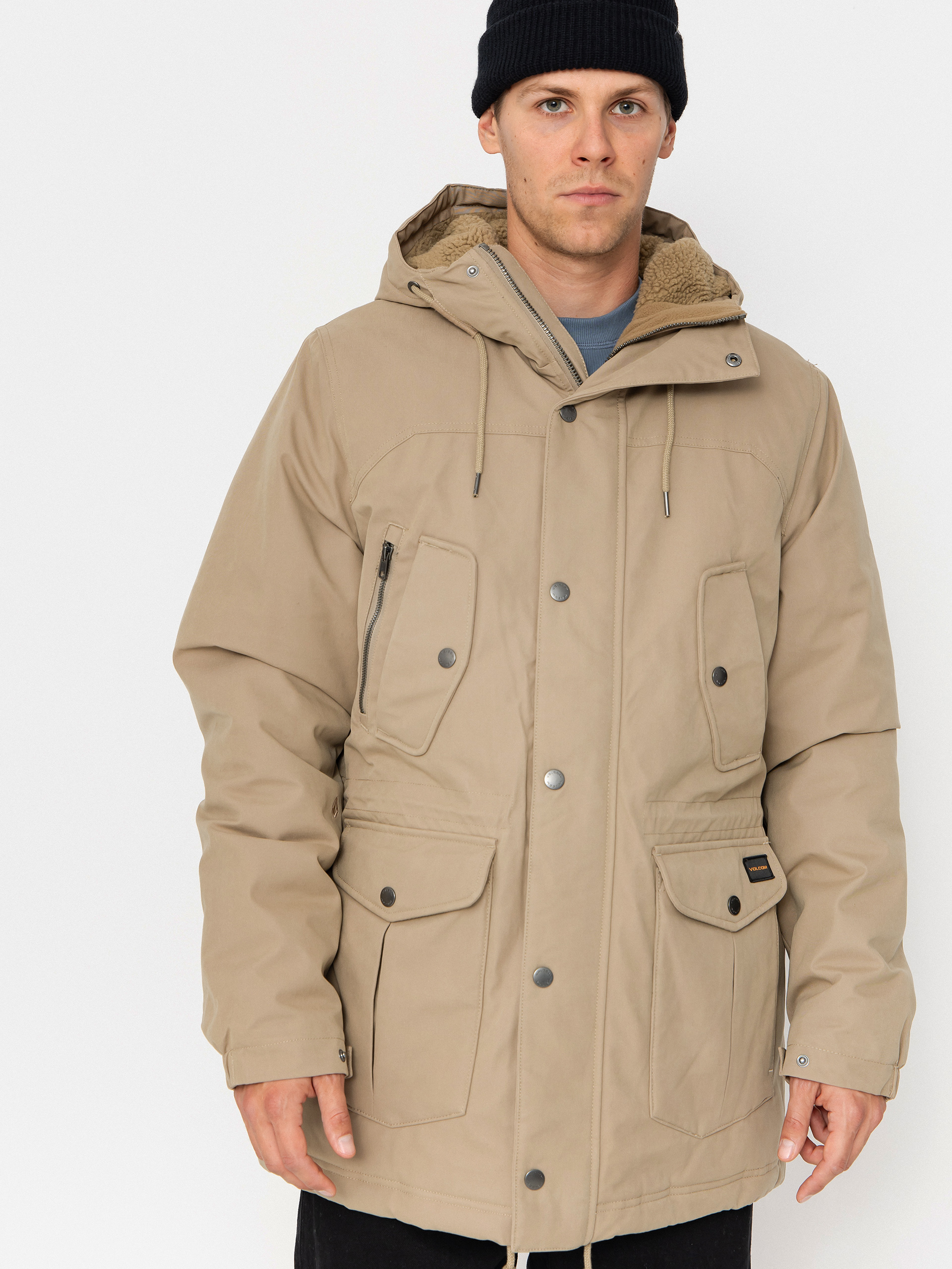 Volcom Starget 5K Parka Dzseki (khaki)