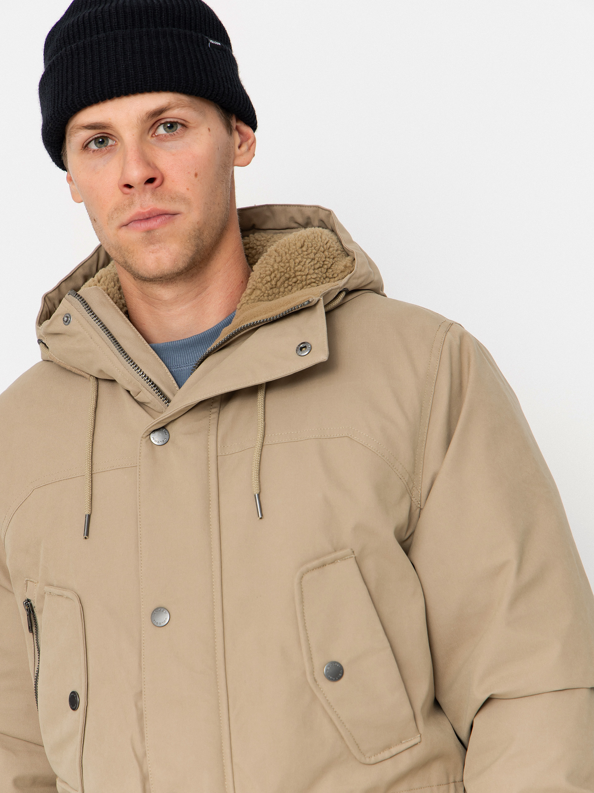 Volcom Starget 5K Parka Dzseki (khaki)