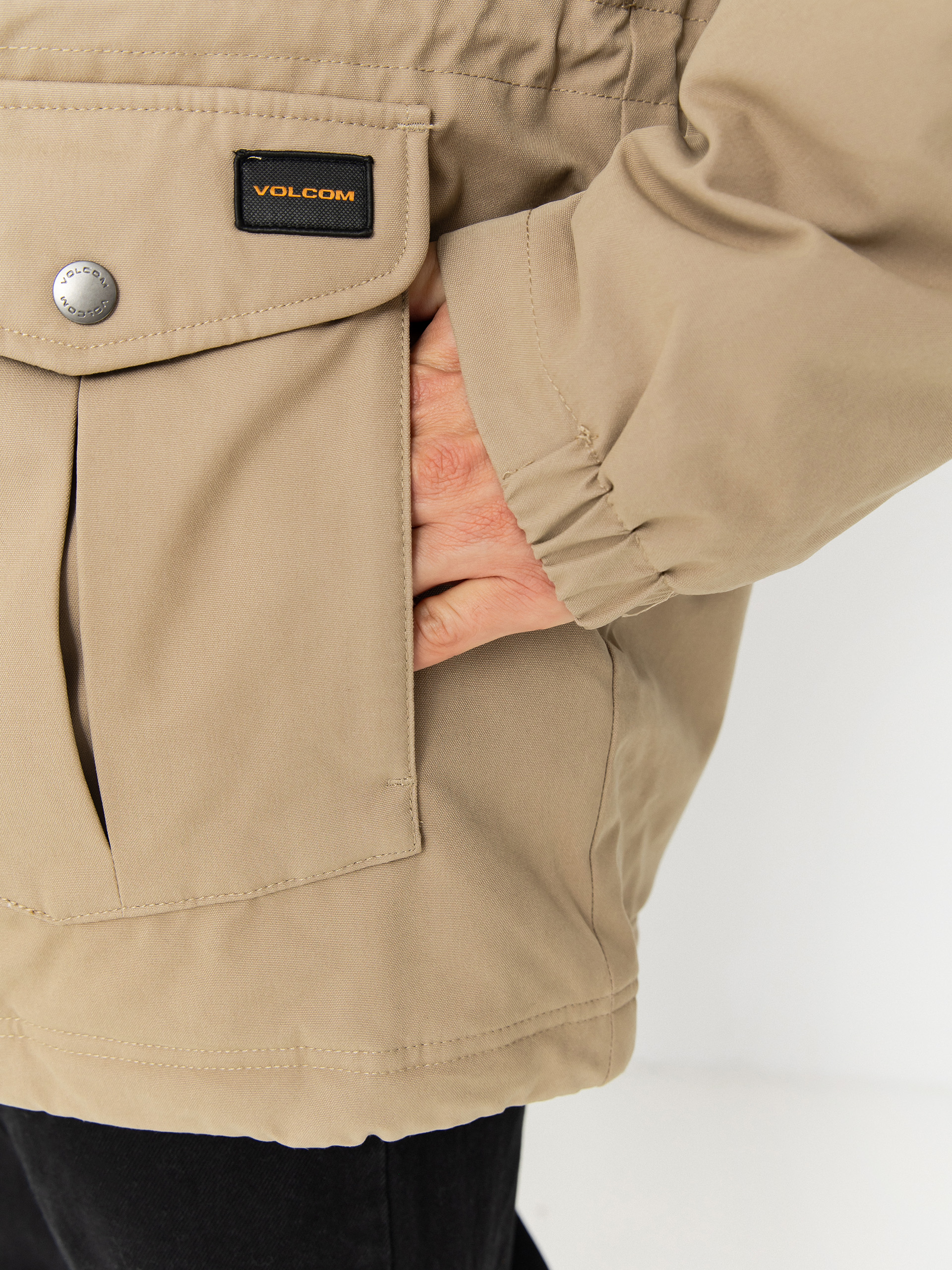 Volcom Starget 5K Parka Dzseki (khaki)