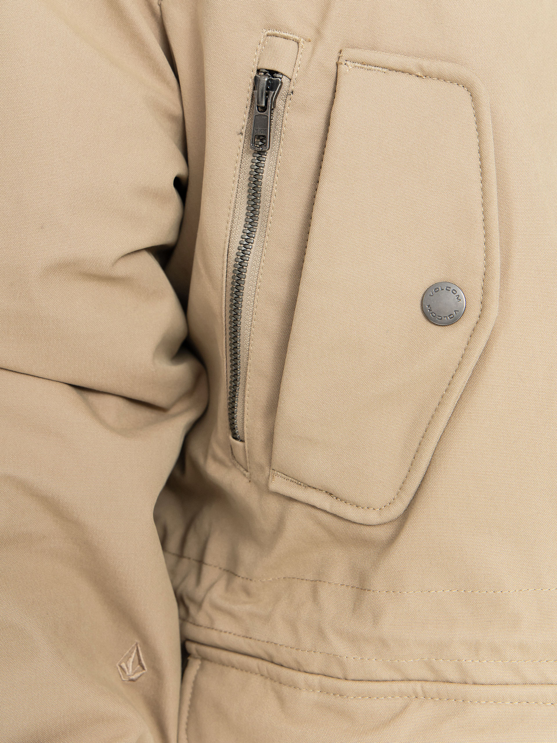 Volcom Starget 5K Parka Dzseki (khaki)