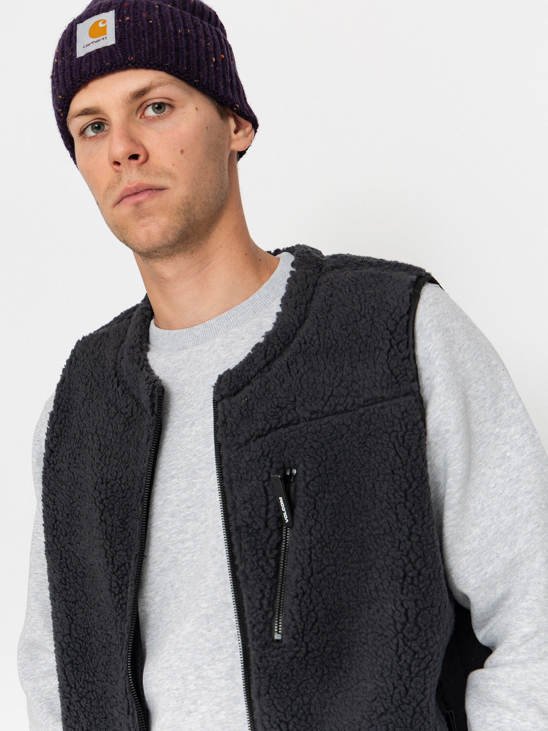 Volcom Arch Stone Mellény (asphalt black)