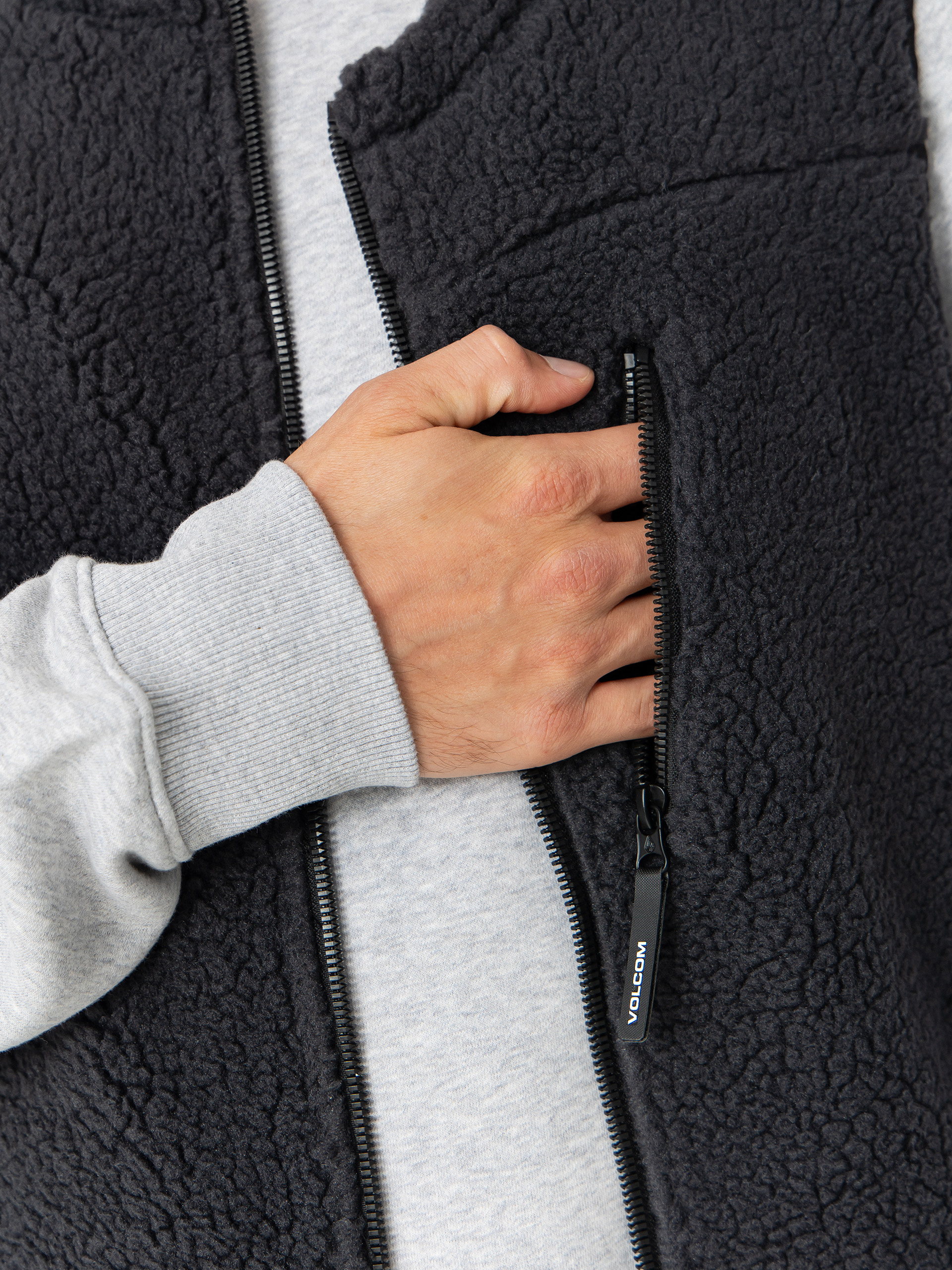 Volcom Arch Stone Mellény (asphalt black)