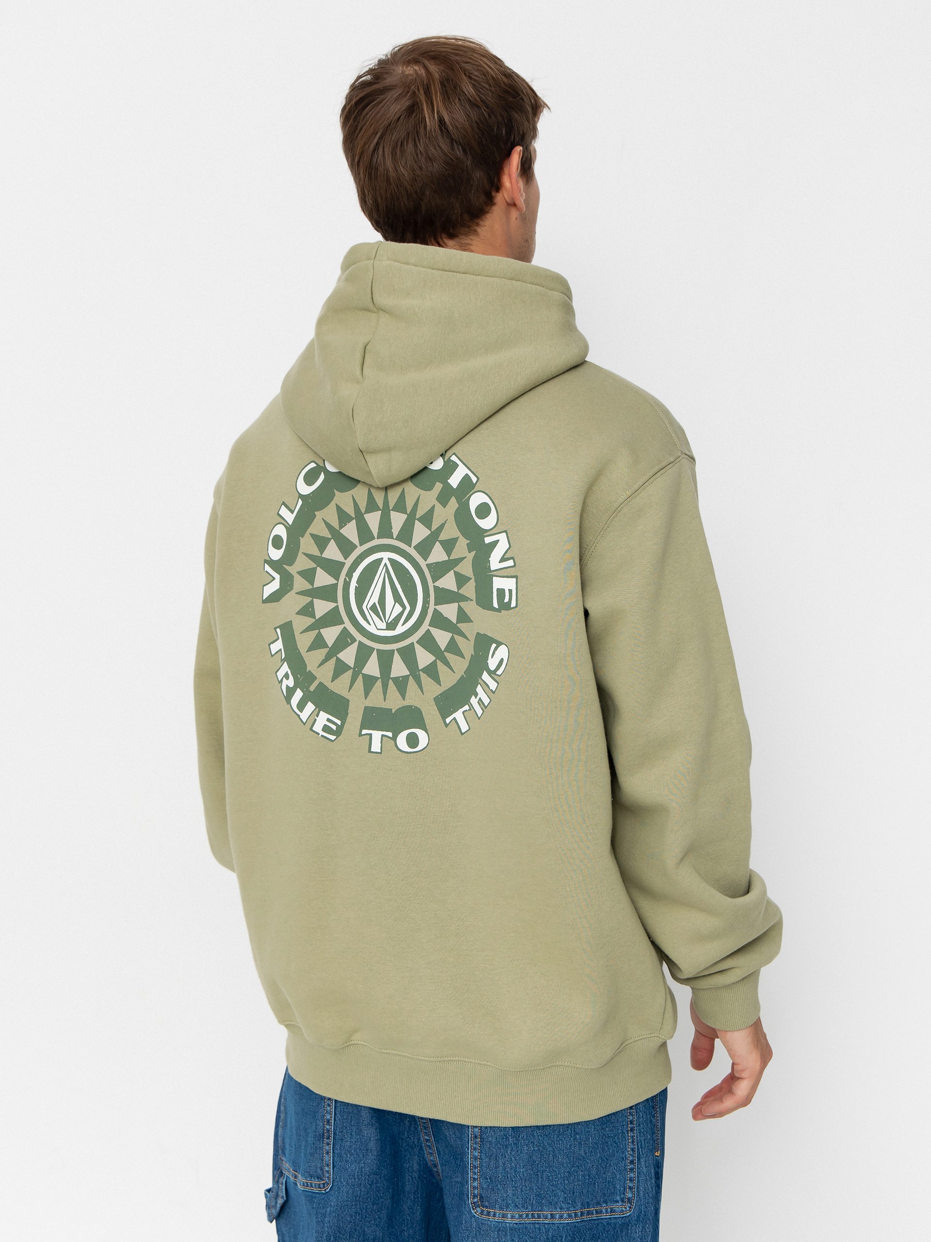 Volcom Watanite HD Kapucnis pulóver (green tea)