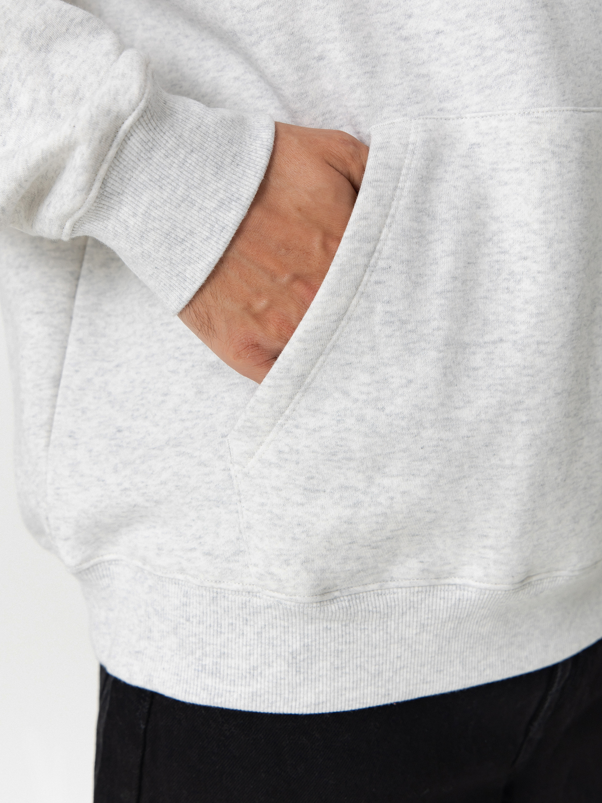 Kapucnis pulóver Volcom Issam HD (bone heather)