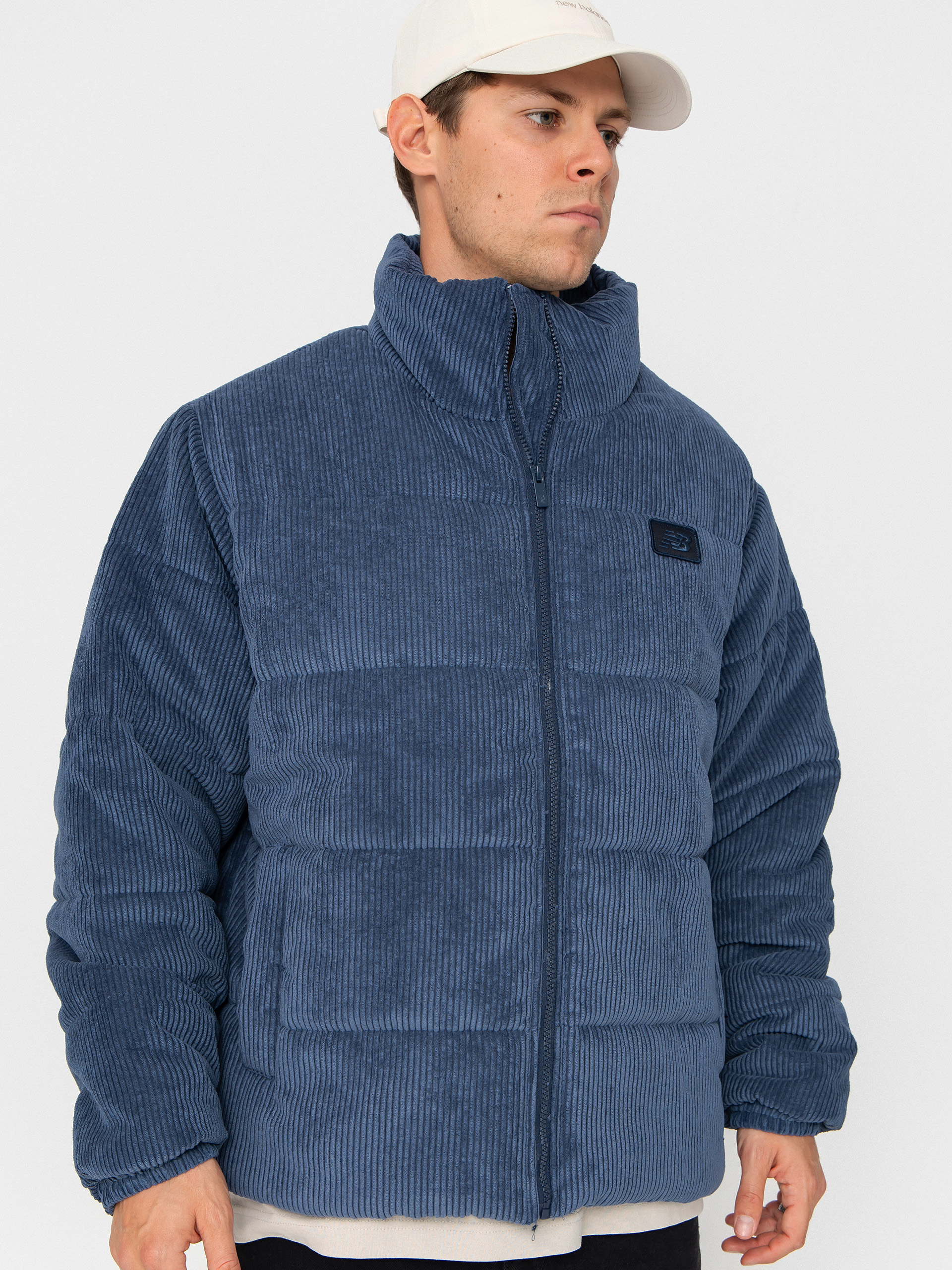 New Balance Corduroy Puffer Dzseki (blue)