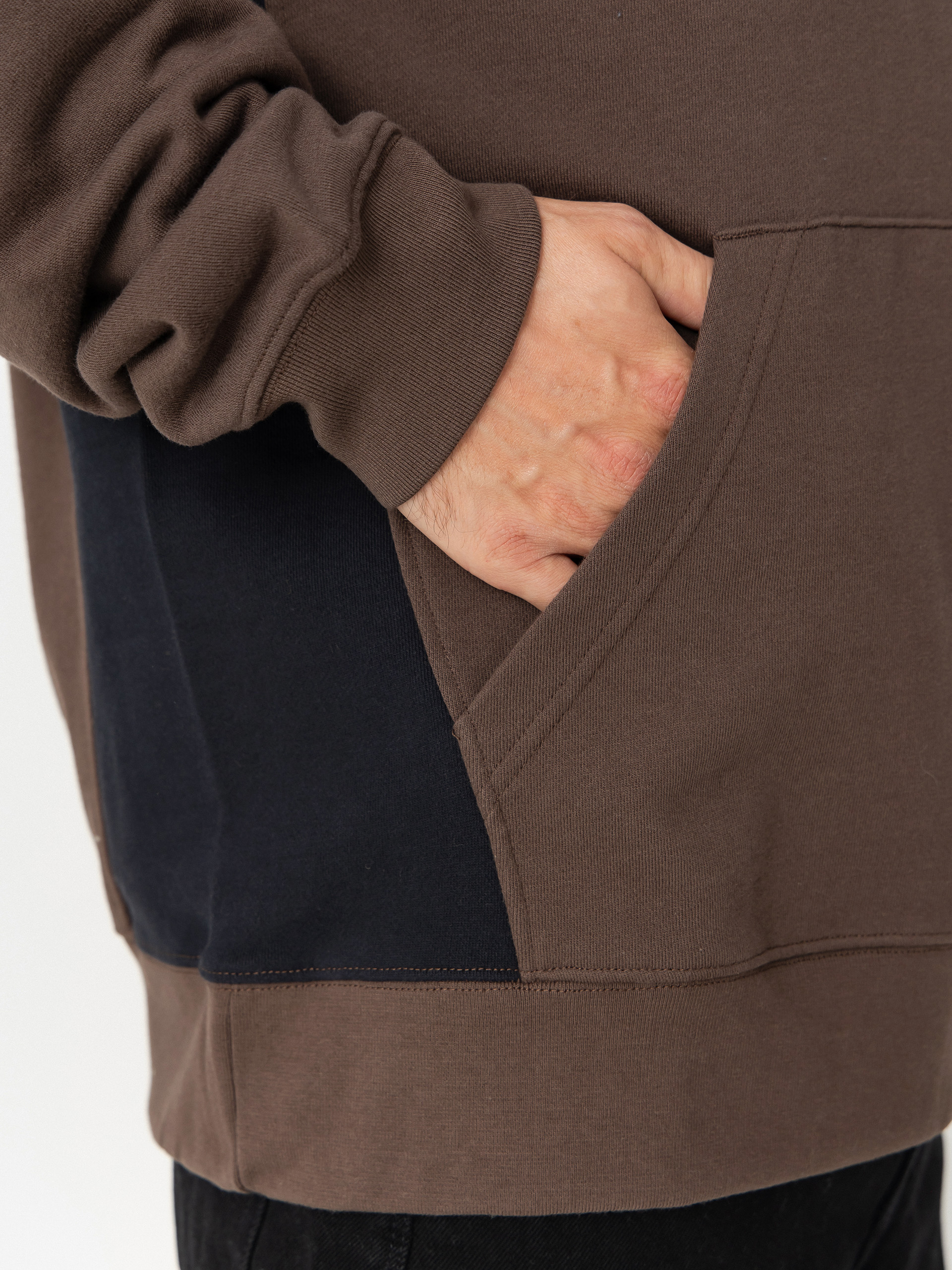 Quiksilver Cb HD Kapucnis pulóver (chocolate brown)