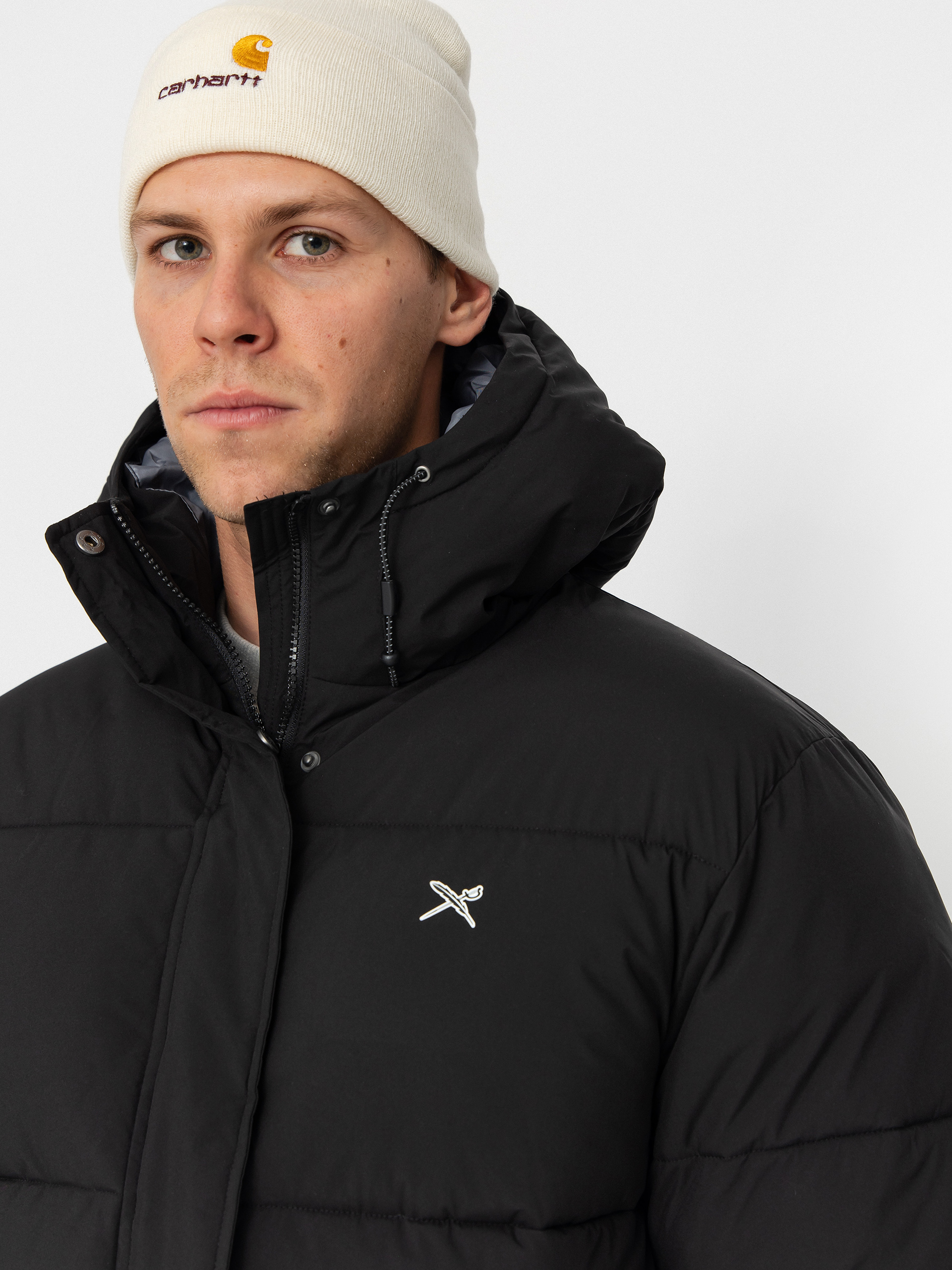 Iriedaily Carlo Puffer Dzseki (black)