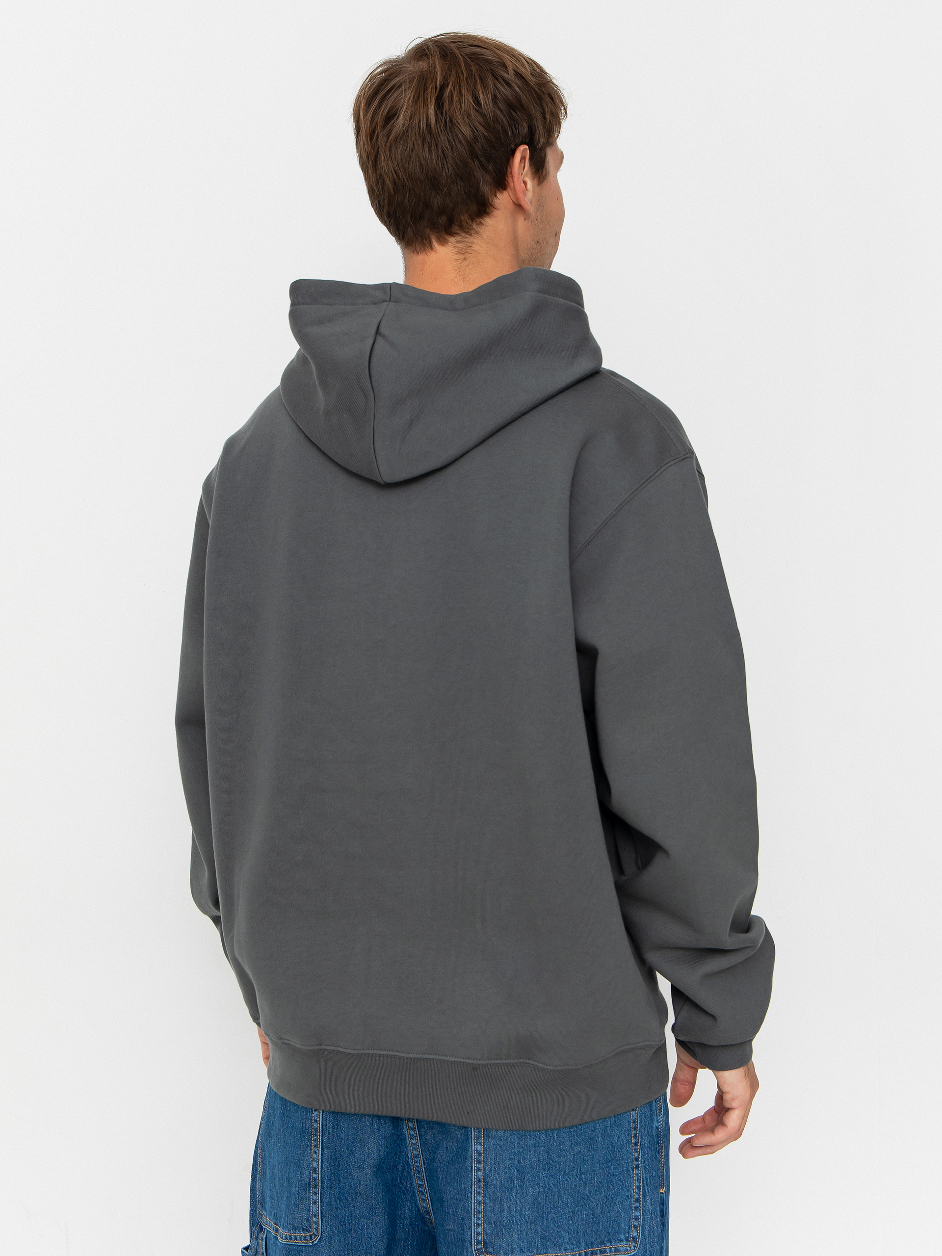 Polar Skate Dave Metal Logo HD Kapucnis pulóver (graphite)