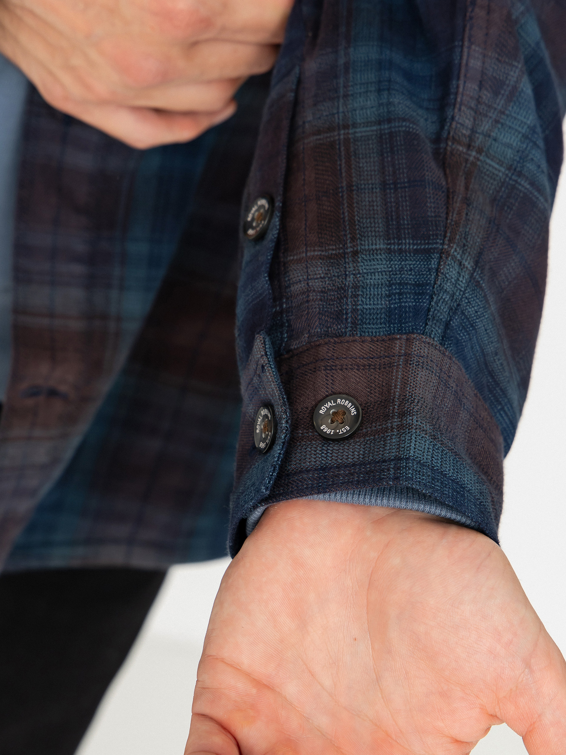 Royal Robbins Snowcap Lined Flannel Ing (naval tioga pld)