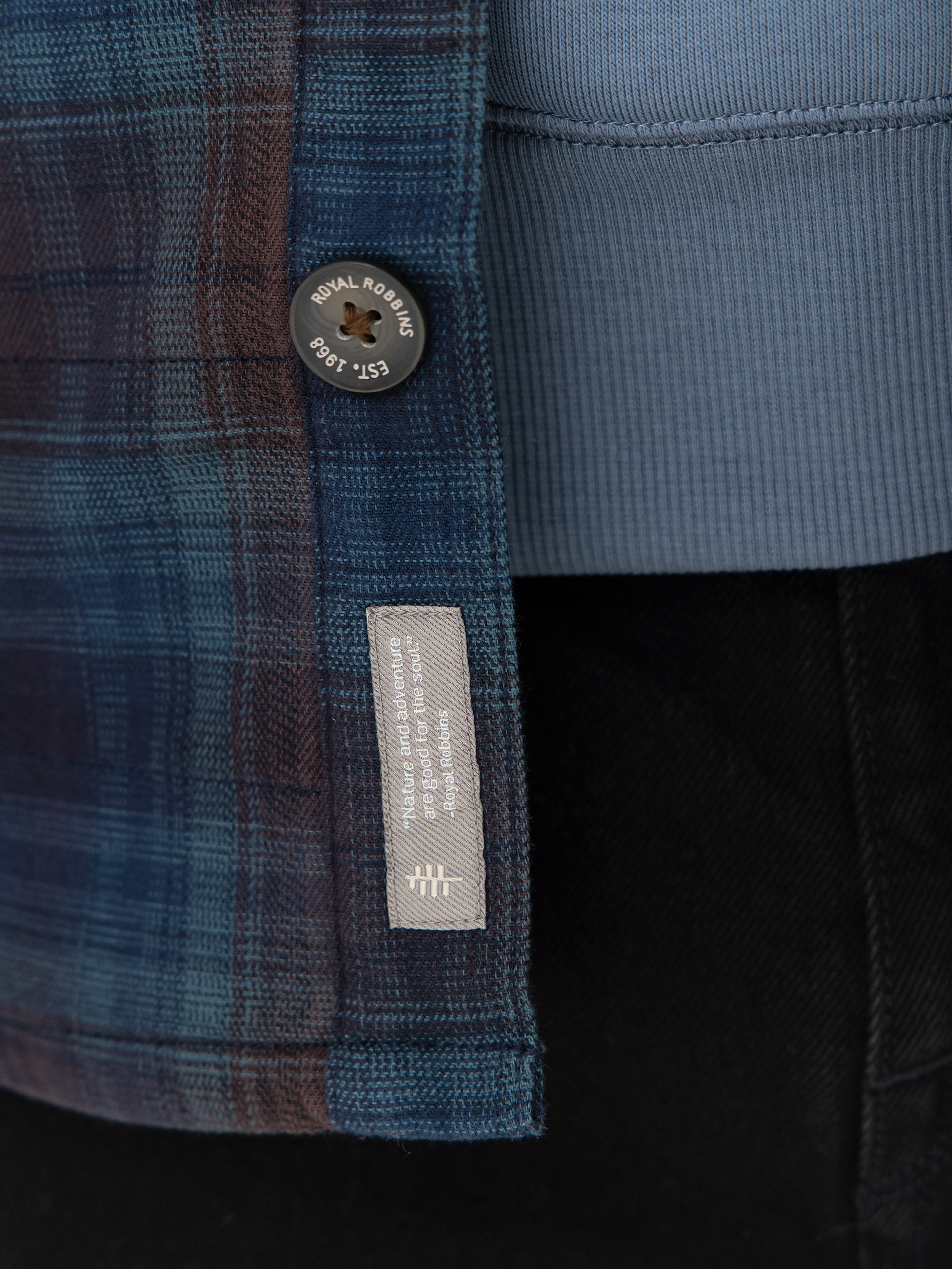 Royal Robbins Snowcap Lined Flannel Ing (naval tioga pld)