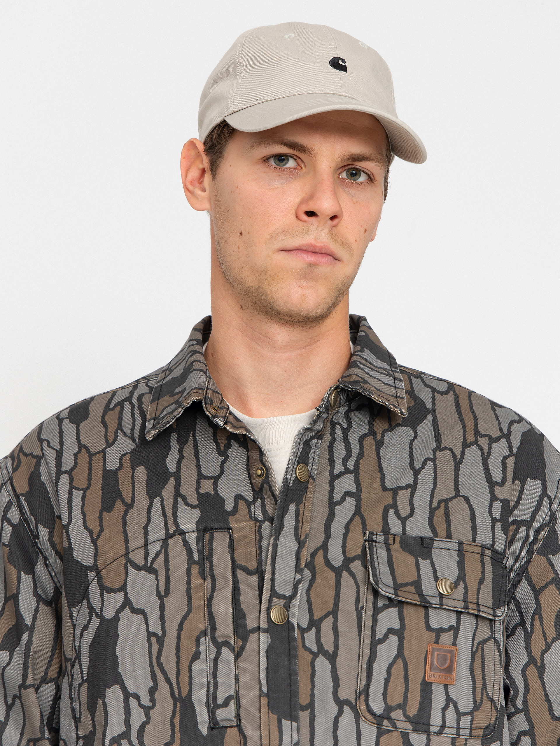 Brixton Builders Stretch Overshirt Ing (bark camo)