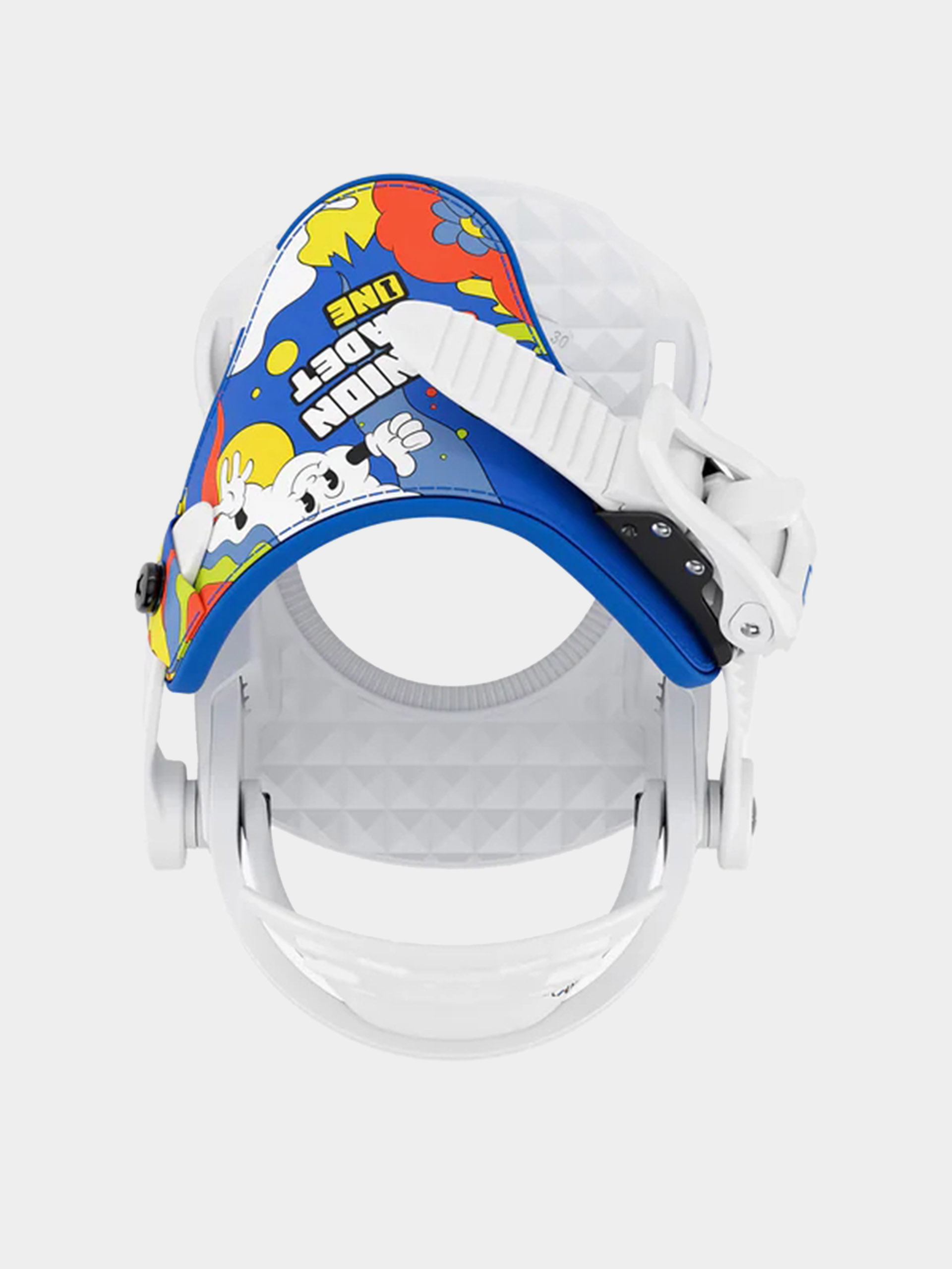 Snowboard kötés Union Cadet One JR (white)