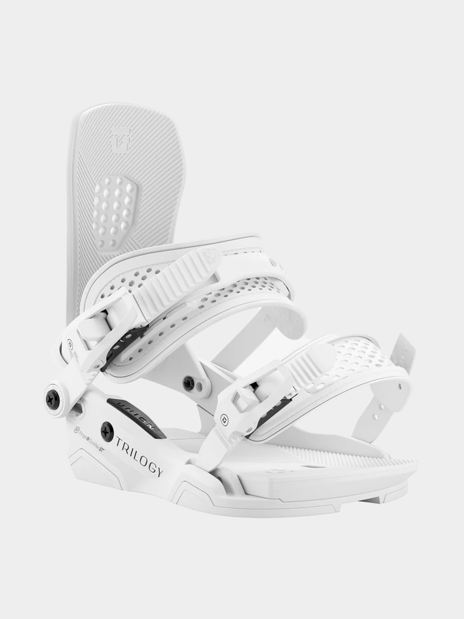 Női Snowboard kötés Union Trilogy (white)