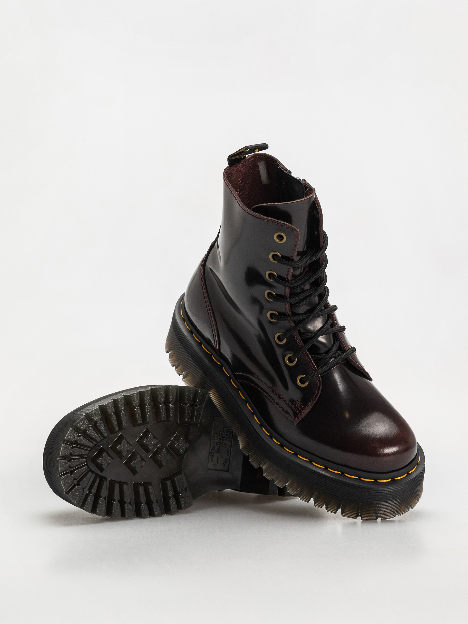 Cipők Dr. Martens Jadon (cherry red arcadia)